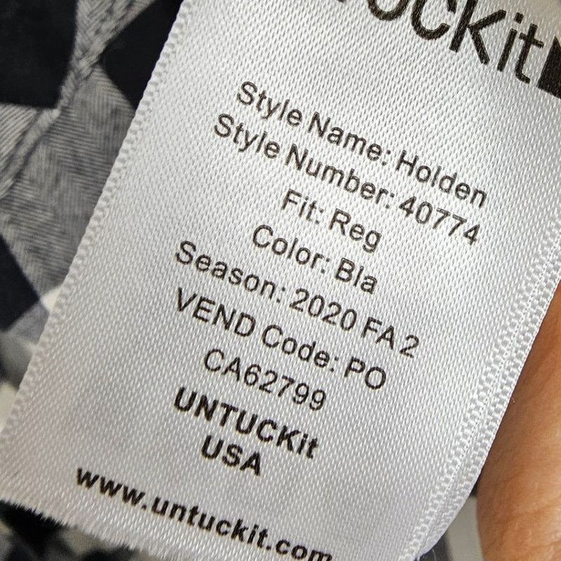 UNTUCKit UNTUCKit Women Holden Western Shirt 14 Buffalo Check Flannel Size XL / US 12-14 / IT 48-50 - 7 Thumbnail