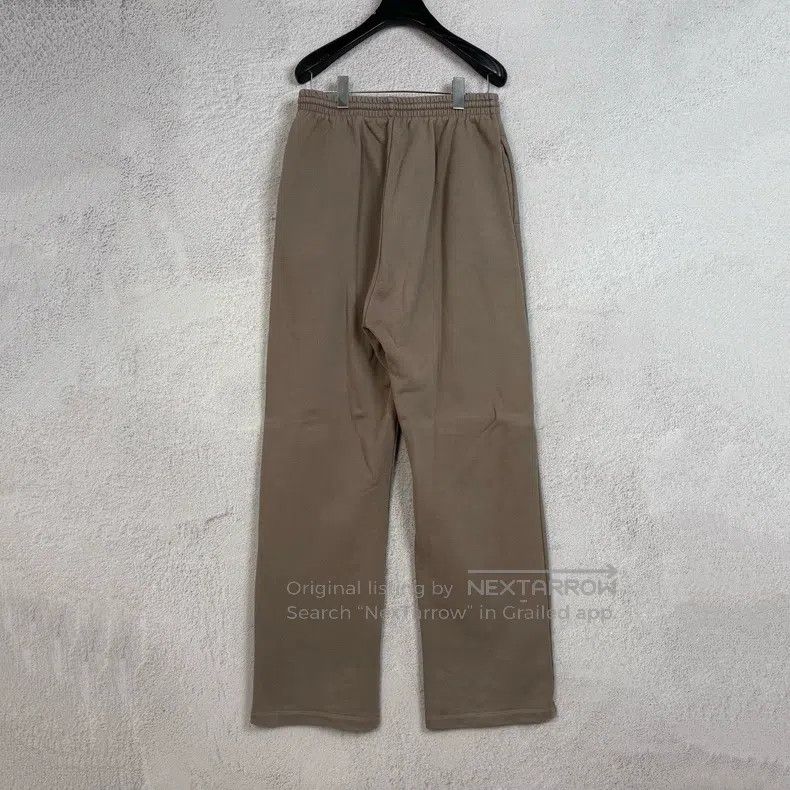 Balenciaga Balenciaga size XS Brown Embroidered Logo Trousers Size US 27 - 2 Thumbnail