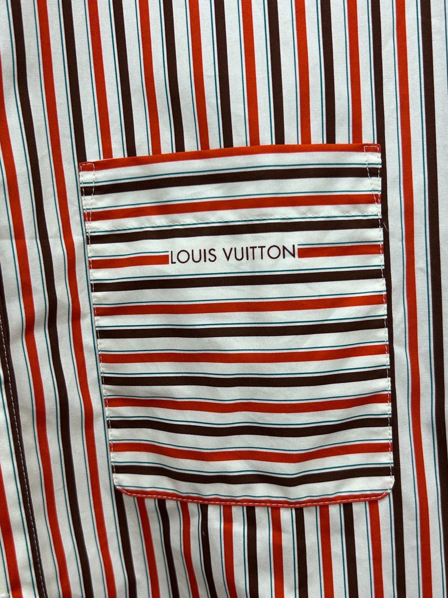 Louis Vuitton LV26 New Letter Stripe Short Shirt Size 32 Size XXS / US 00 / IT 34 - 5 Thumbnail