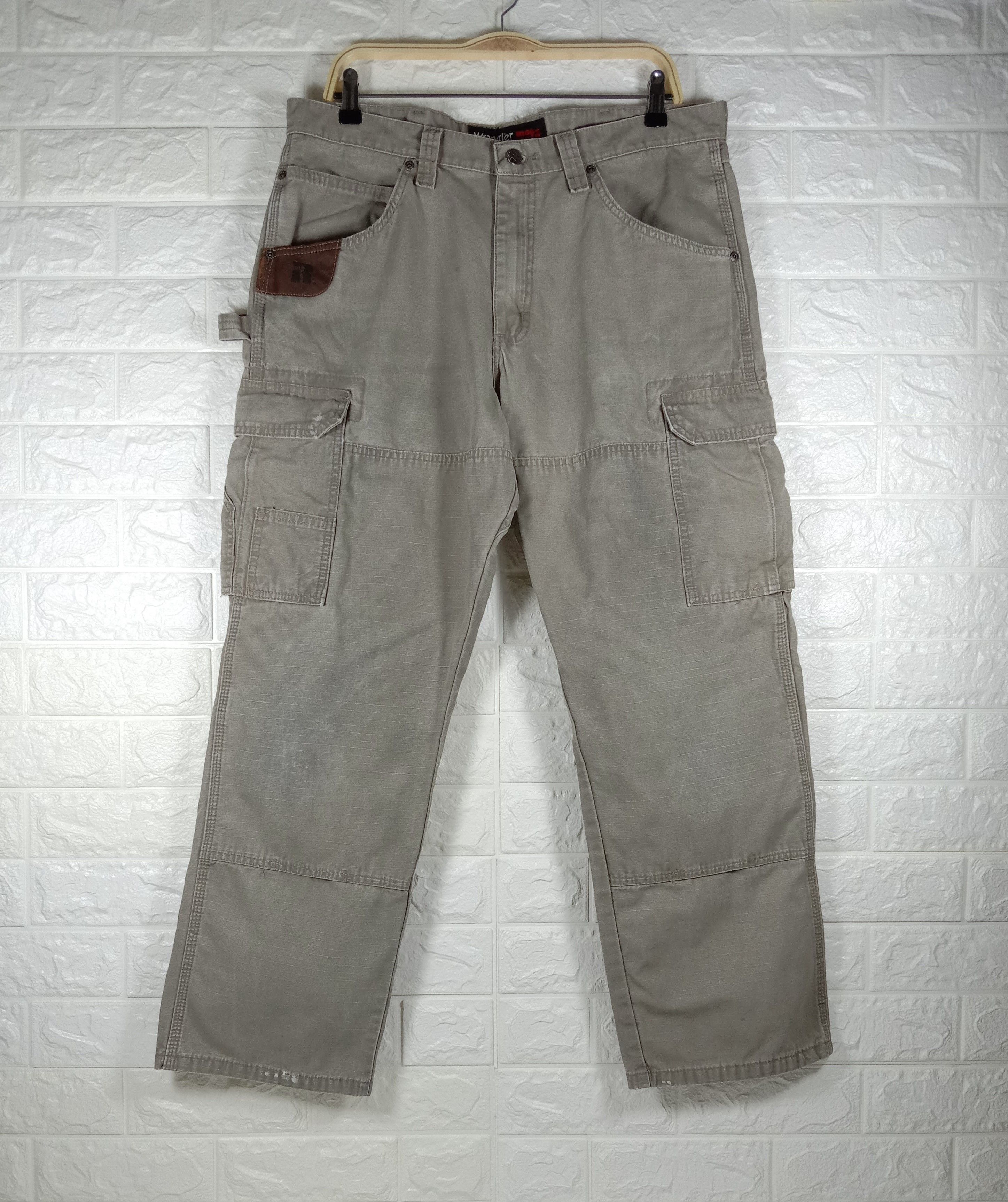 Vintage Wrangler Rigg Carpenters Double Knee Cargo Jeans
