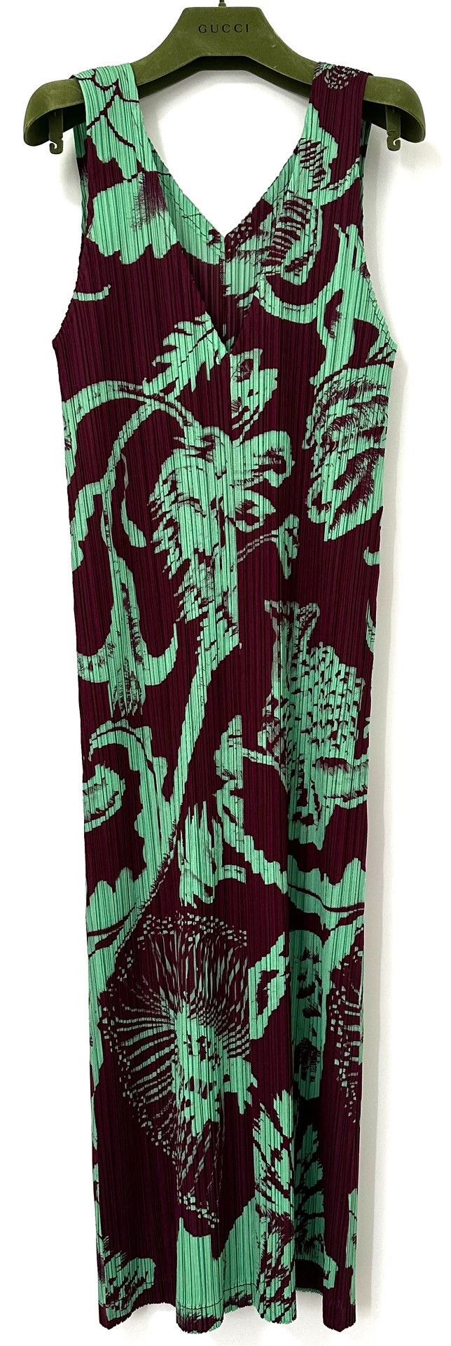 Issey Miyake Issey Miyake size:2 Green courtyard dress Size XS / US 0-2 / IT 36-38 - 6 Thumbnail