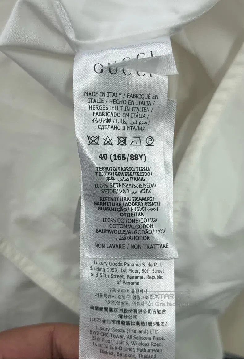 Gucci Gucci White pink shirt Size S / US 4 / IT 40 - 5 Thumbnail