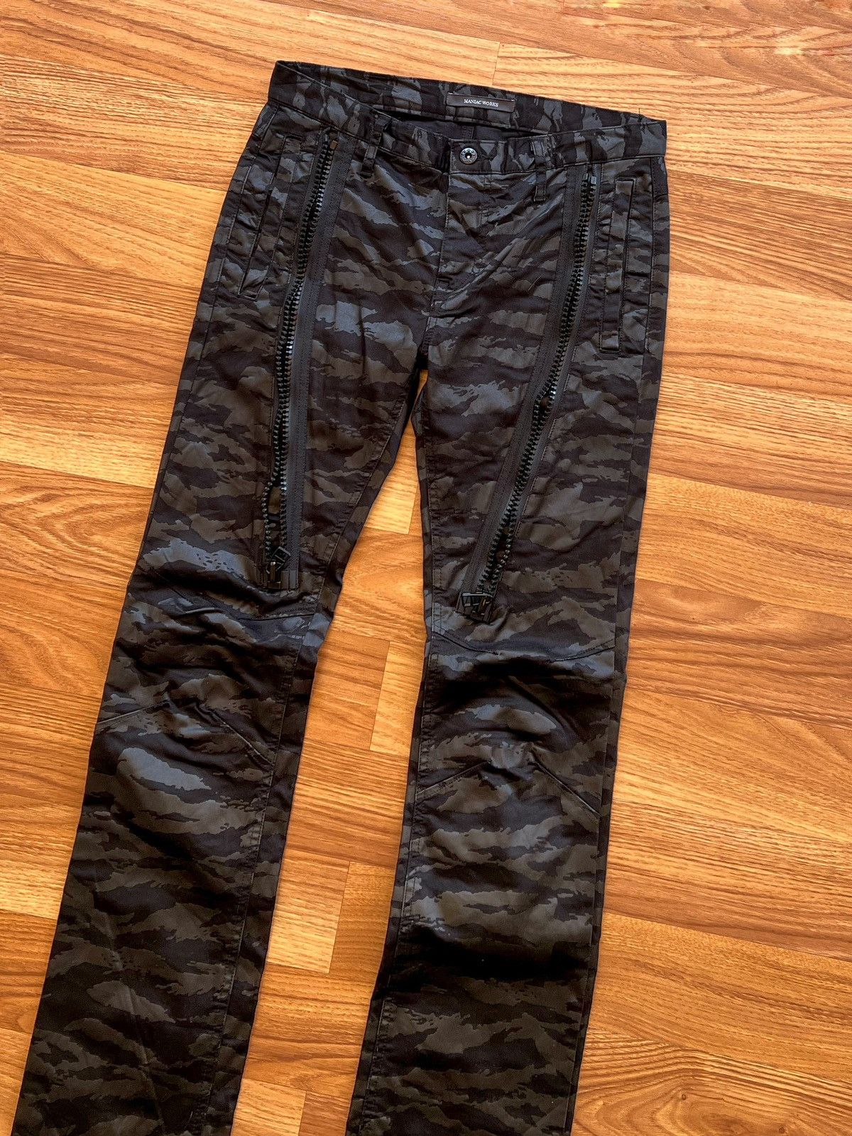 If Six Was Nine if six was nine maniacworks camo y2k pants Size 30" / US 8 / IT 44 - 2 Thumbnail