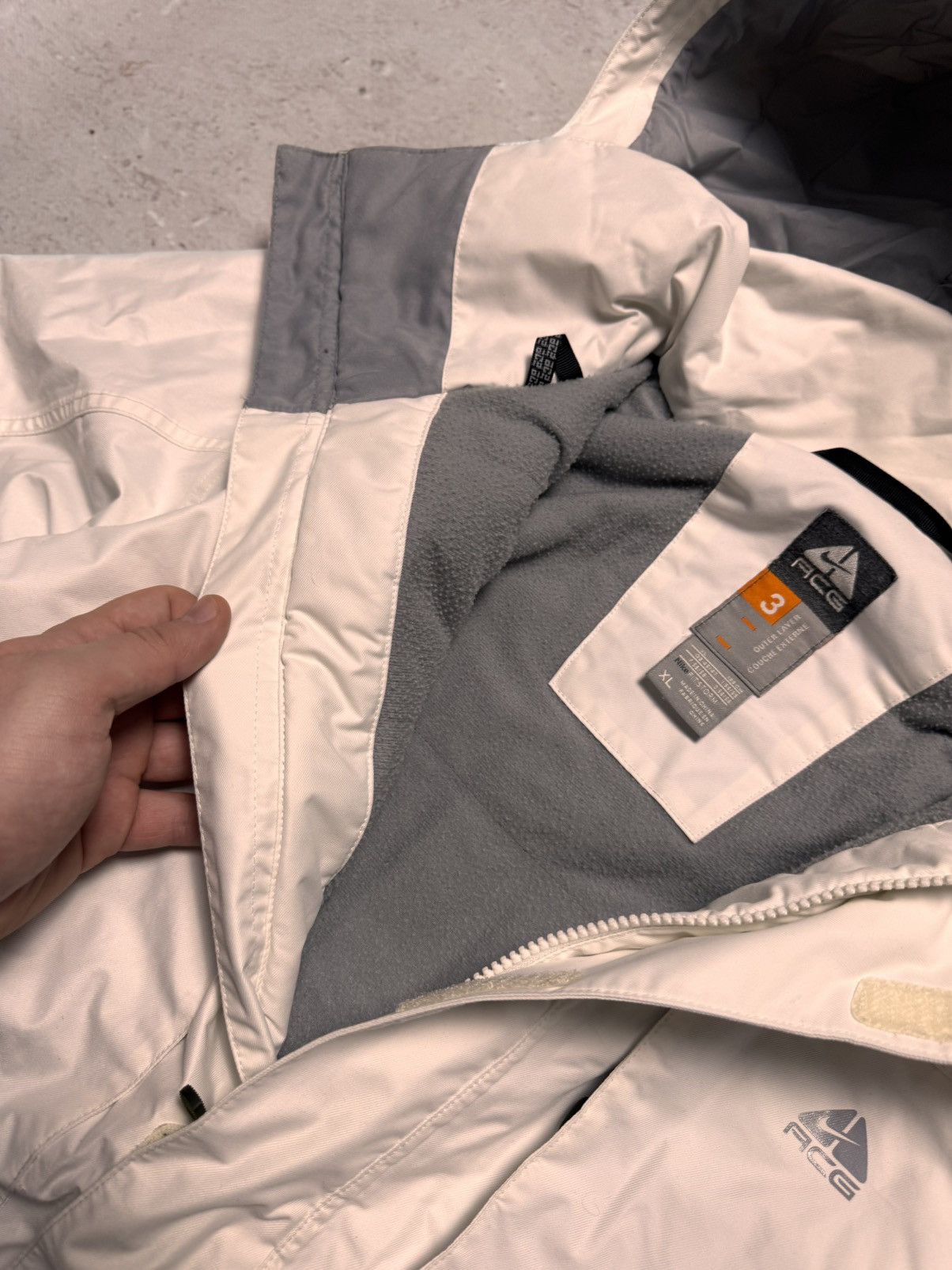 Nike × Nike ACG NIKE ACG VINTAGE BASIC LOGO NYLON GORPCORE LIGHT JACKET Size US XL / EU 56 / 4 - 11 Thumbnail