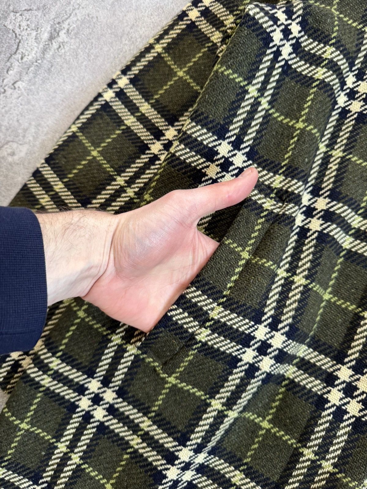 Burberry × Burberry Prorsum Burberry London UK8/US6 nova check coat jacket button up Size S / US 4 / IT 40 - 21 Thumbnail