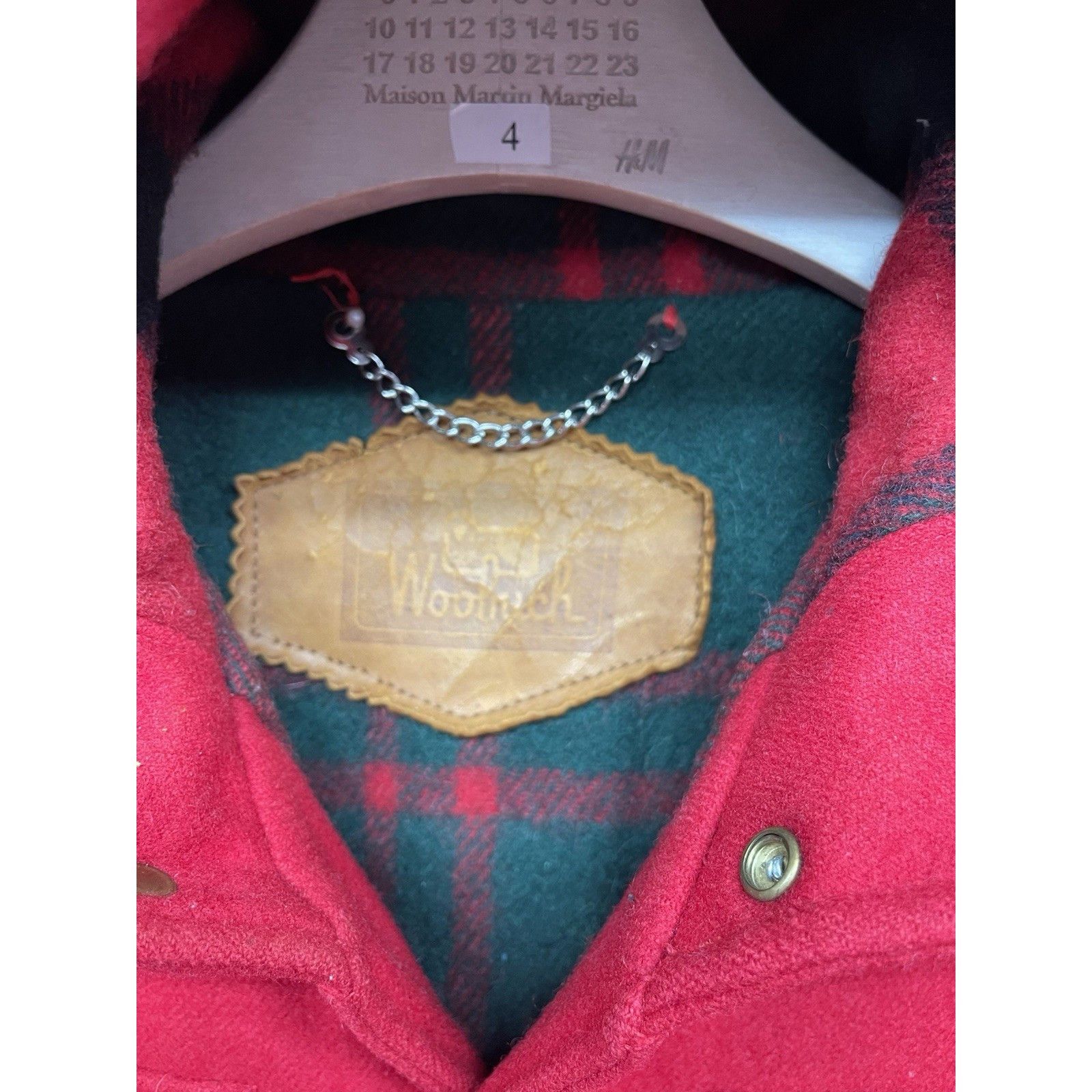 Other VINTAGE WOOLRICH RED WOOL MOUNTAIN PARKA SPLIT ZIP HOOD UNIS Size US L / EU 52-54 / 3 - 3 Thumbnail
