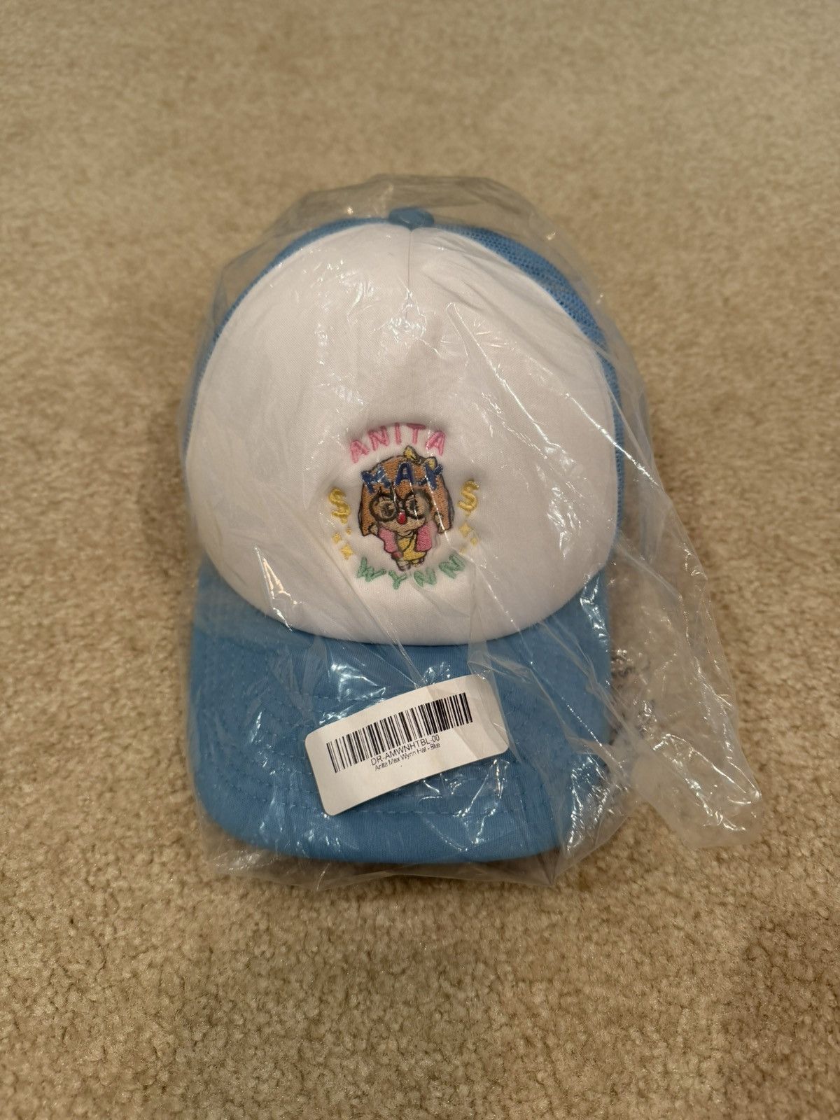 Drake Drake Anita Max Wynn Blue Trucker Hat Size ONE SIZE - 1 Thumbnail