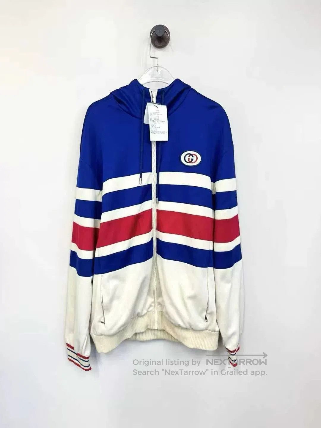 Gucci gucci tiger embroidered zip-up hoodie. Size US XS / EU 42 / 0 - 1 Thumbnail