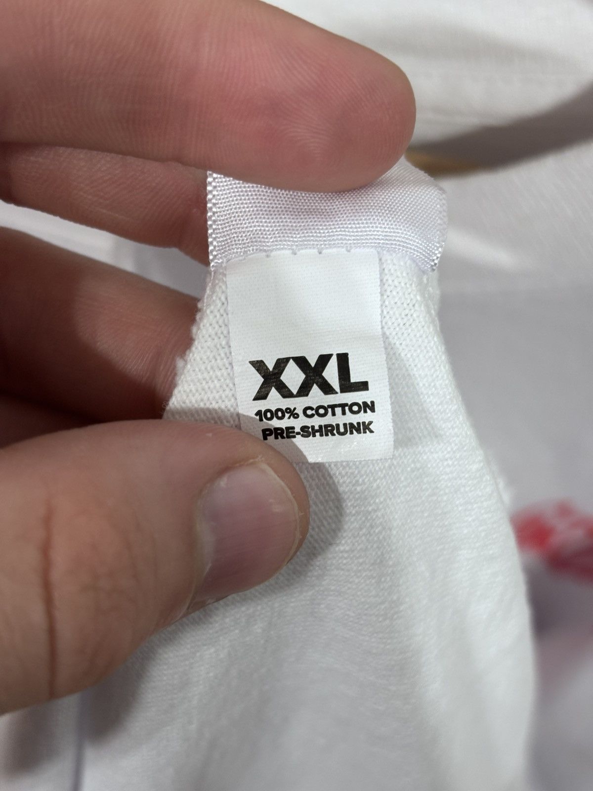 Warren Lotas Warren Lotas Cut Your Losses White Tee Size US XXL / EU 58 / 5 - 9 Thumbnail