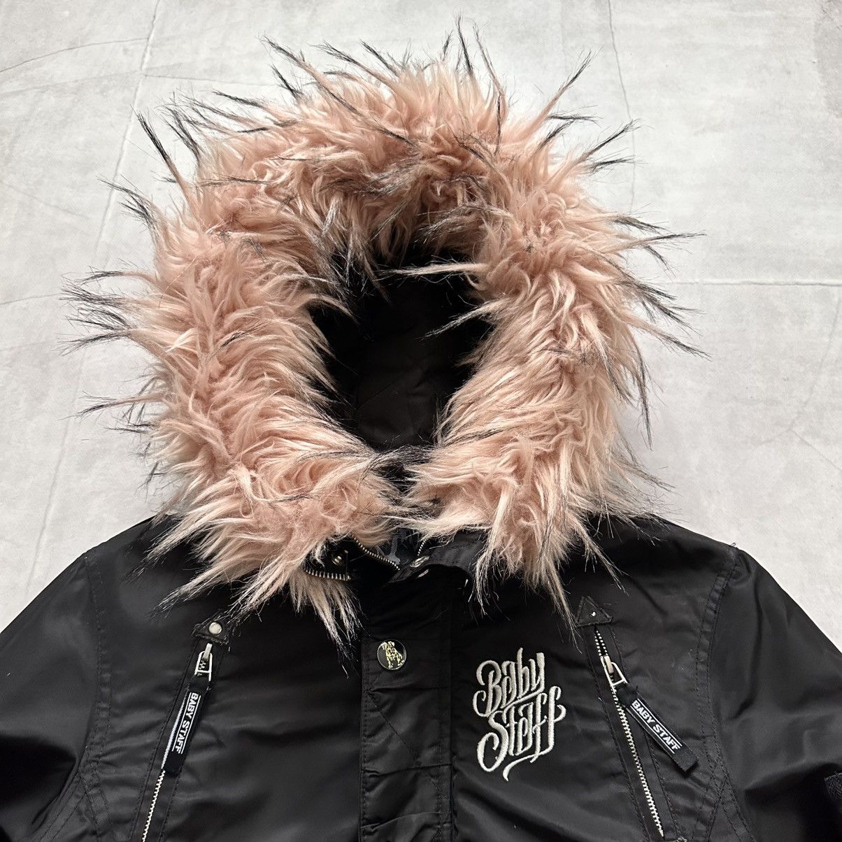 Hysteric Glamour × Undercover Punk Crop Bomber Jacket Fur LGB If Six Was Nine Vibe Size M / US 6-8 / IT 42-44 - 4 Thumbnail