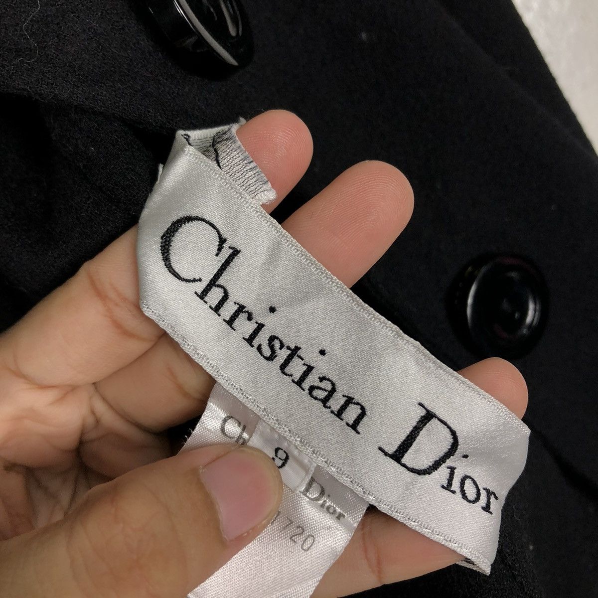 Christian Dior Monsieur 🔥VINTAGE LONG JACKET BUTTON CHRISTIAN DIOR Size M / US 6-8 / IT 42-44 - 19 Thumbnail