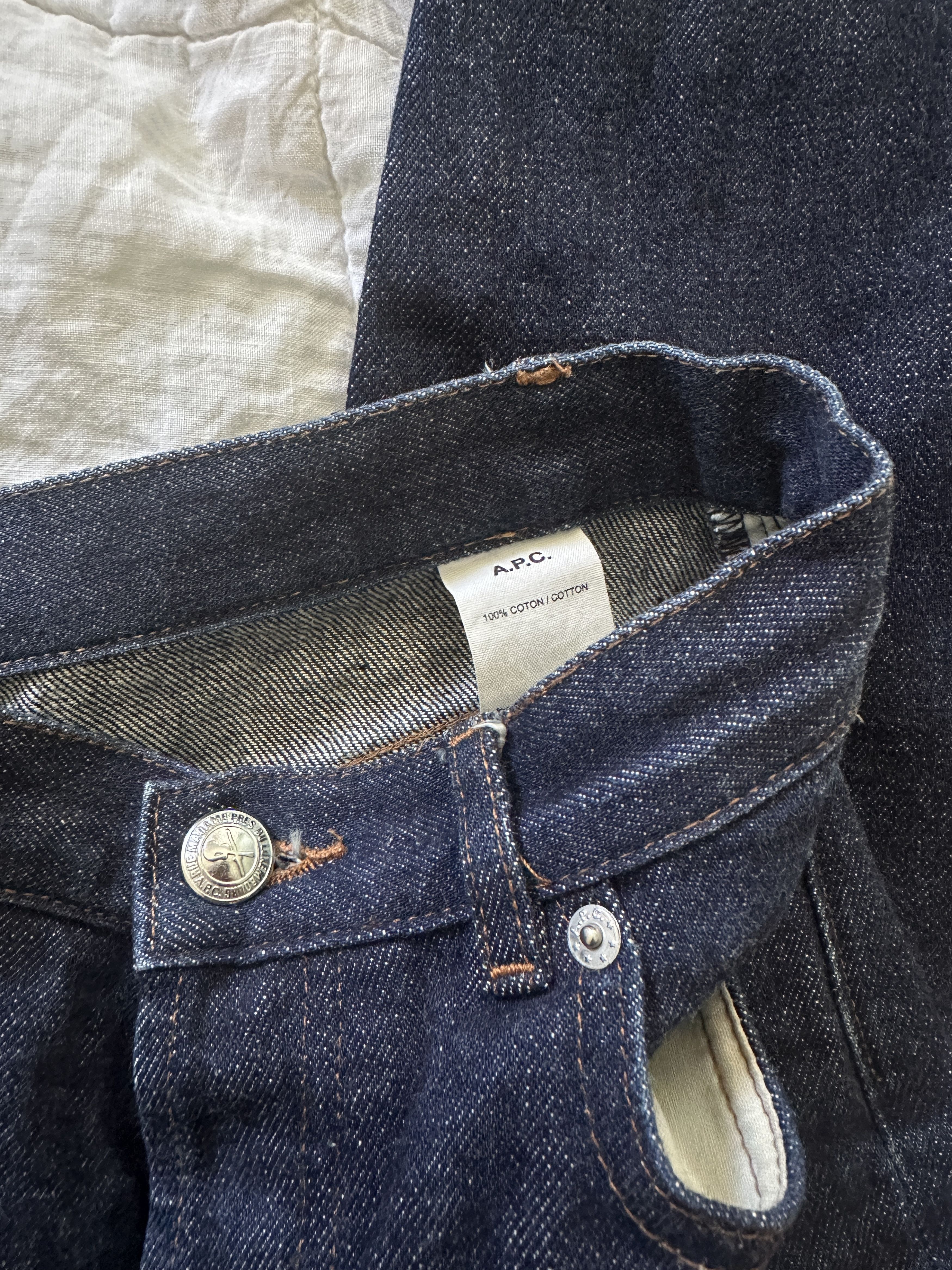 A.P.C. A.P.C. New Standard Japanese raw denim (unisex) Size US 28 / EU 44 - 3 Thumbnail