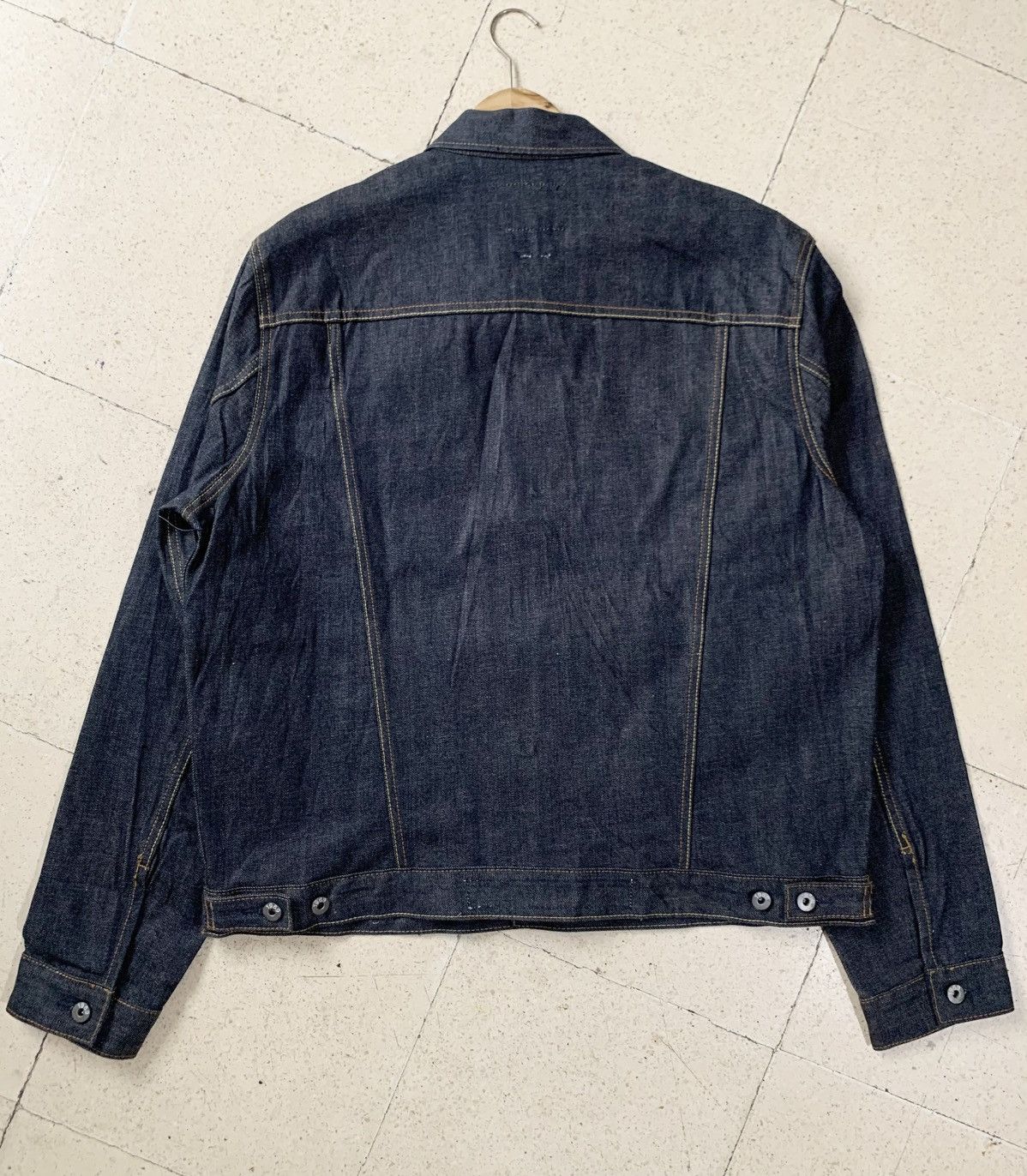 Gap western raw selvedge raw indigo fall’19 denim jacket