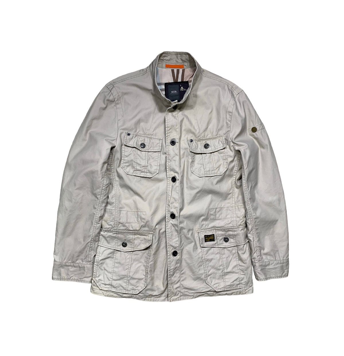 G-Star Vintage G Star Raw Multi Pockets Jacket Tactical Military Size US L / EU 52-54 / 3 - 1 Thumbnail