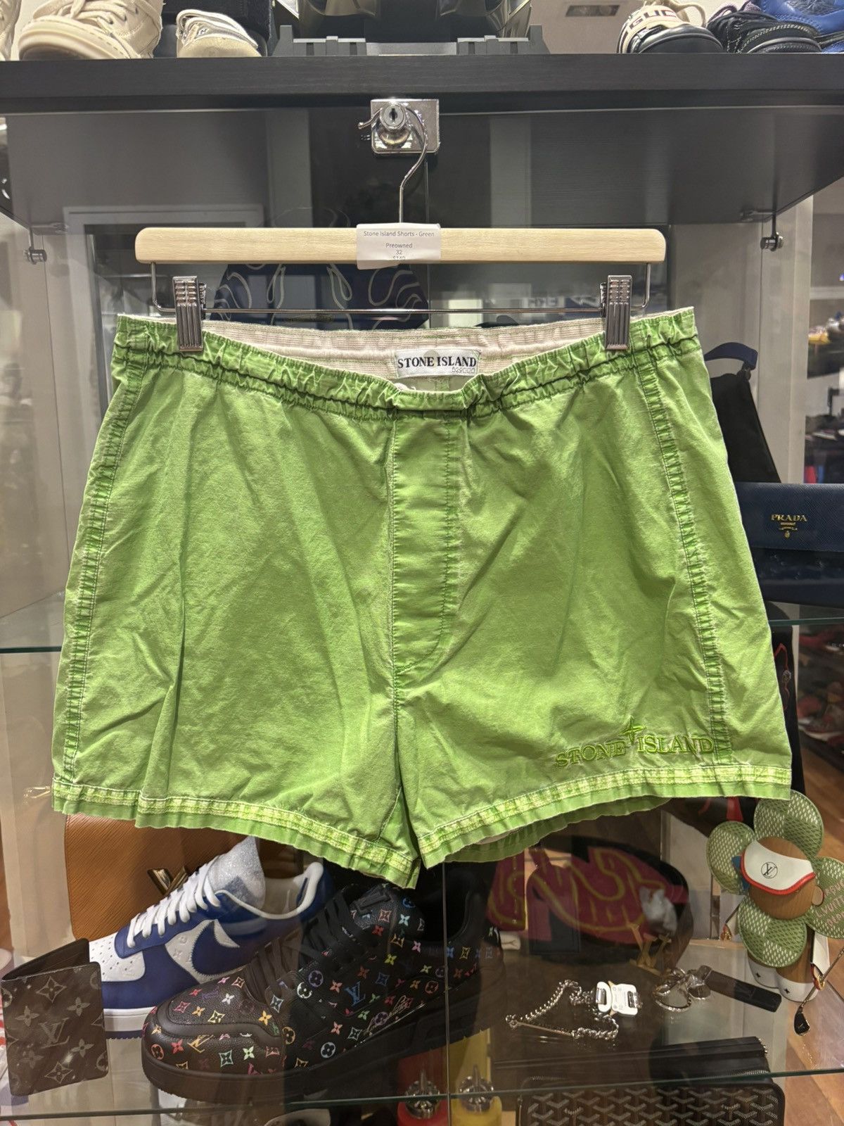 Stone Island Stone Island Shorts Green Size US 32 / EU 48 - 1 Thumbnail