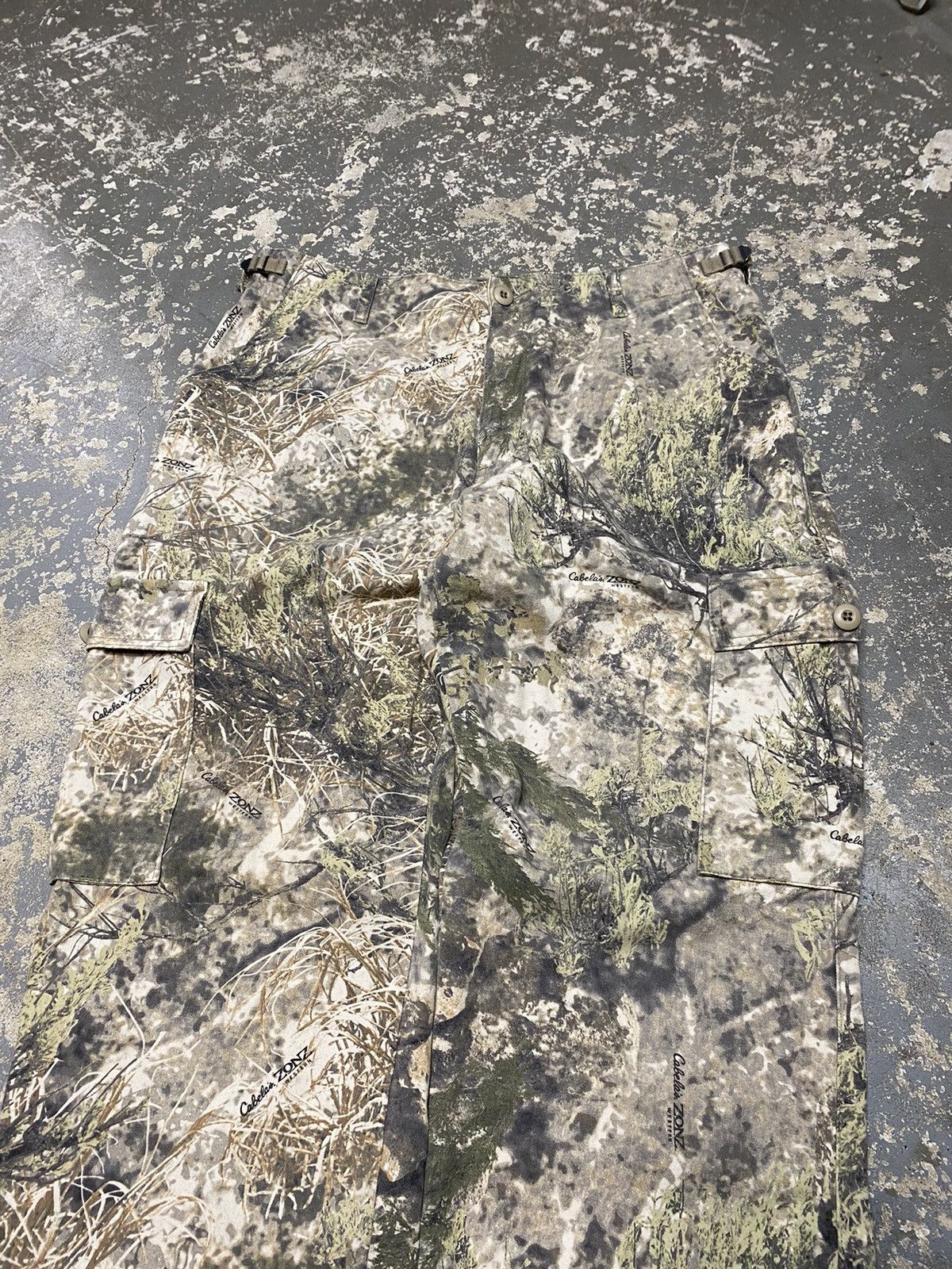 Realtree × Vintage Vintage Cabelas Camo Baggy Cargo Essentials Pants Camo Size US 36 / EU 52 - 10 Thumbnail
