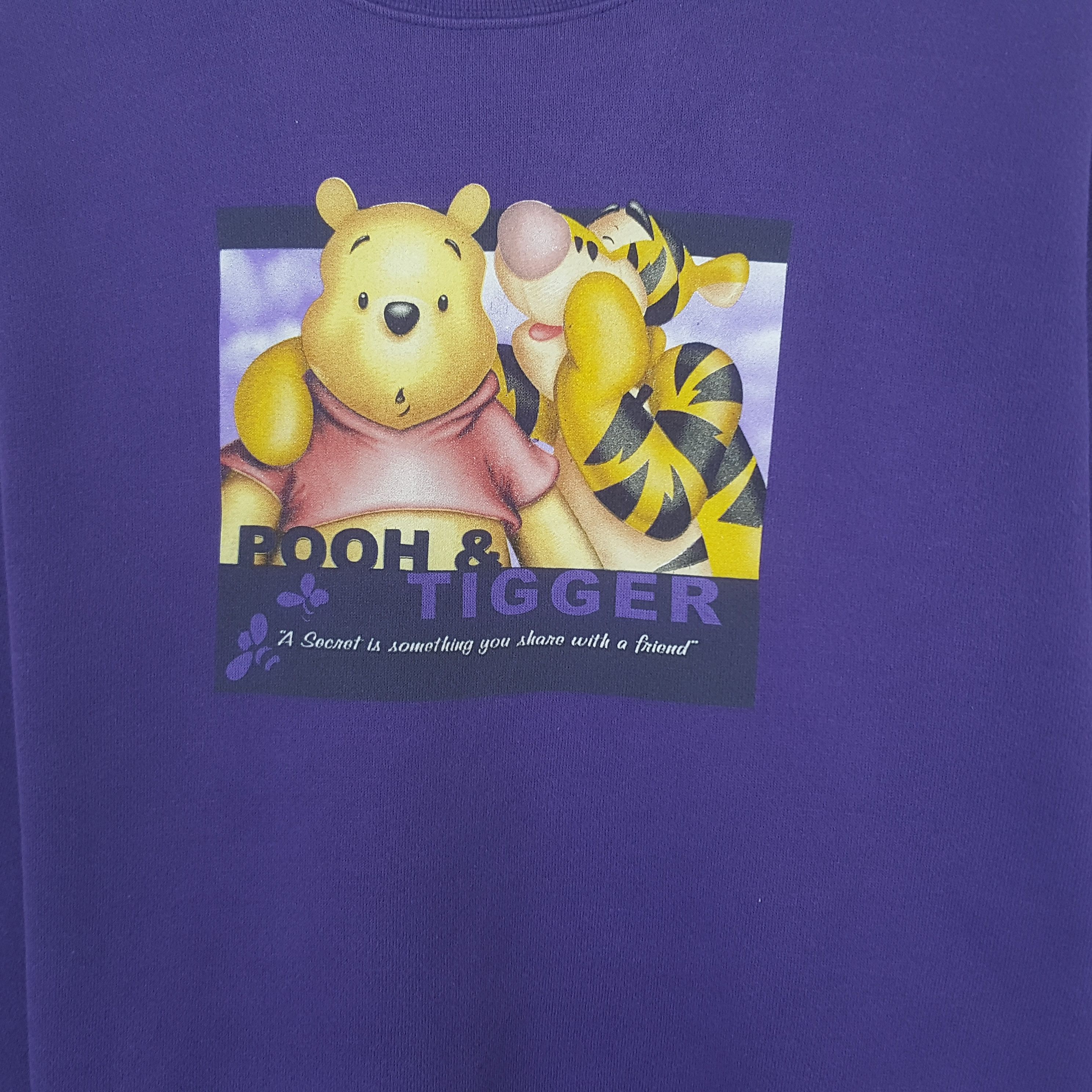 Disney Vintage Pooh & Tiger Disney Sweatshirt Size US L / EU 52-54 / 3 - 2 Thumbnail