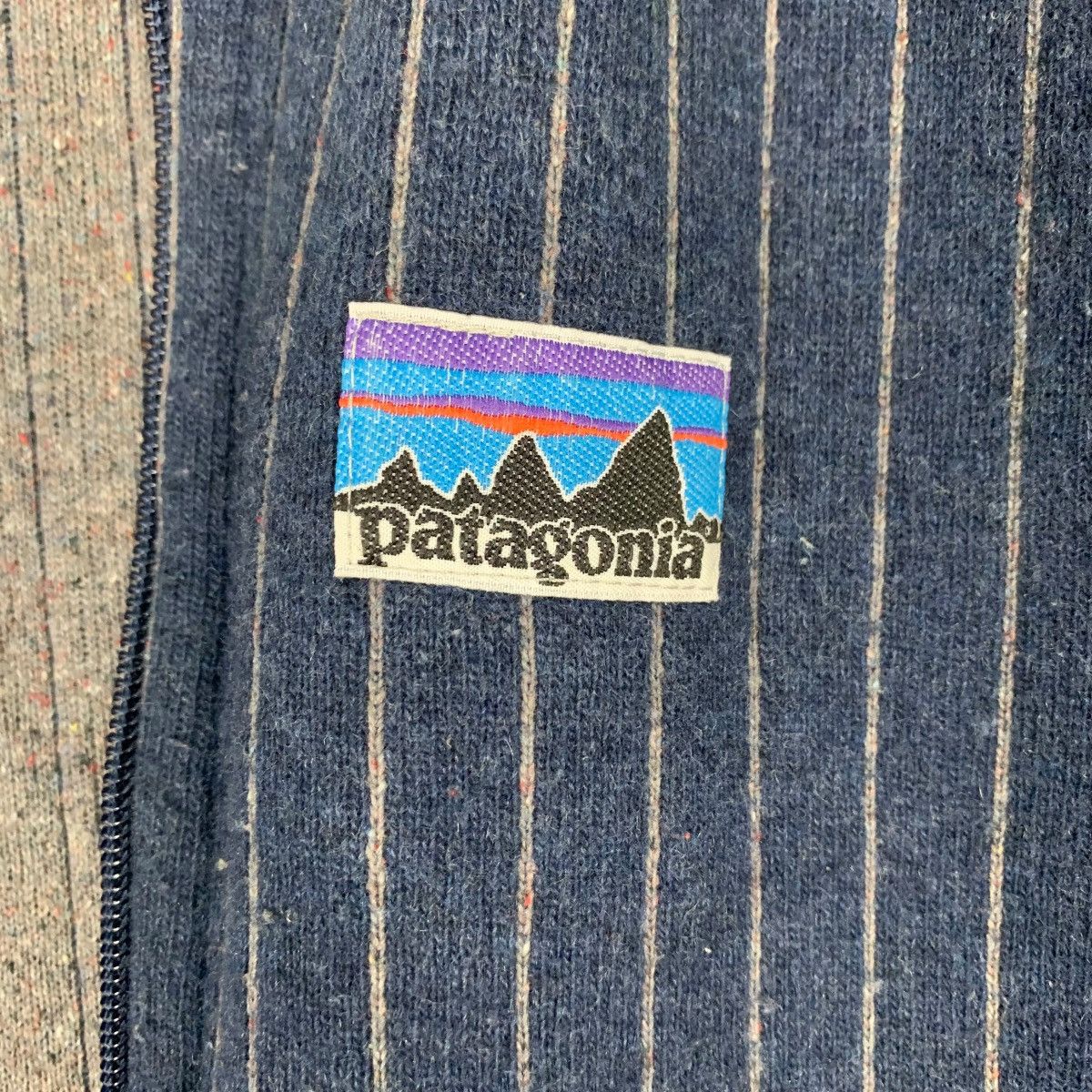 Patagonia PATAGONIA Blue Striped Sweater Jacket #1102-C50 Size US M / EU 48-50 / 2 - 15 Thumbnail
