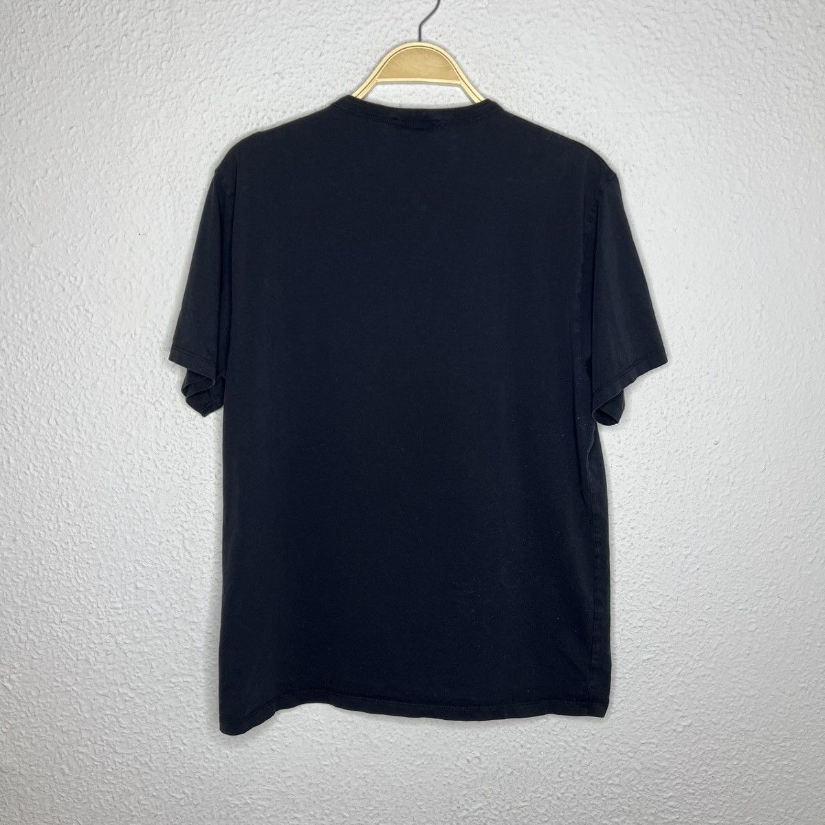 Designer × Maison Kitsune Maison Kitsune Tshirt Big Logo Fox Spellout Black Tshirt Tee Size US L / EU 52-54 / 3 - 7 Thumbnail