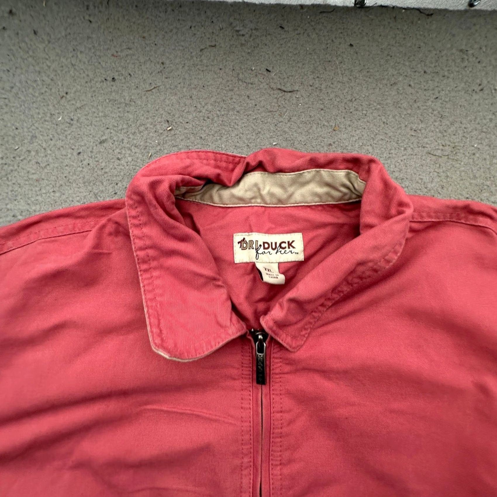 Pinko Dri Duck For Her Pink Canvas Work Jacket Womens XXL Pink Full Zip Pockets Jacket Size XXL / US 16-18 / IT 52-54 - 7 Thumbnail
