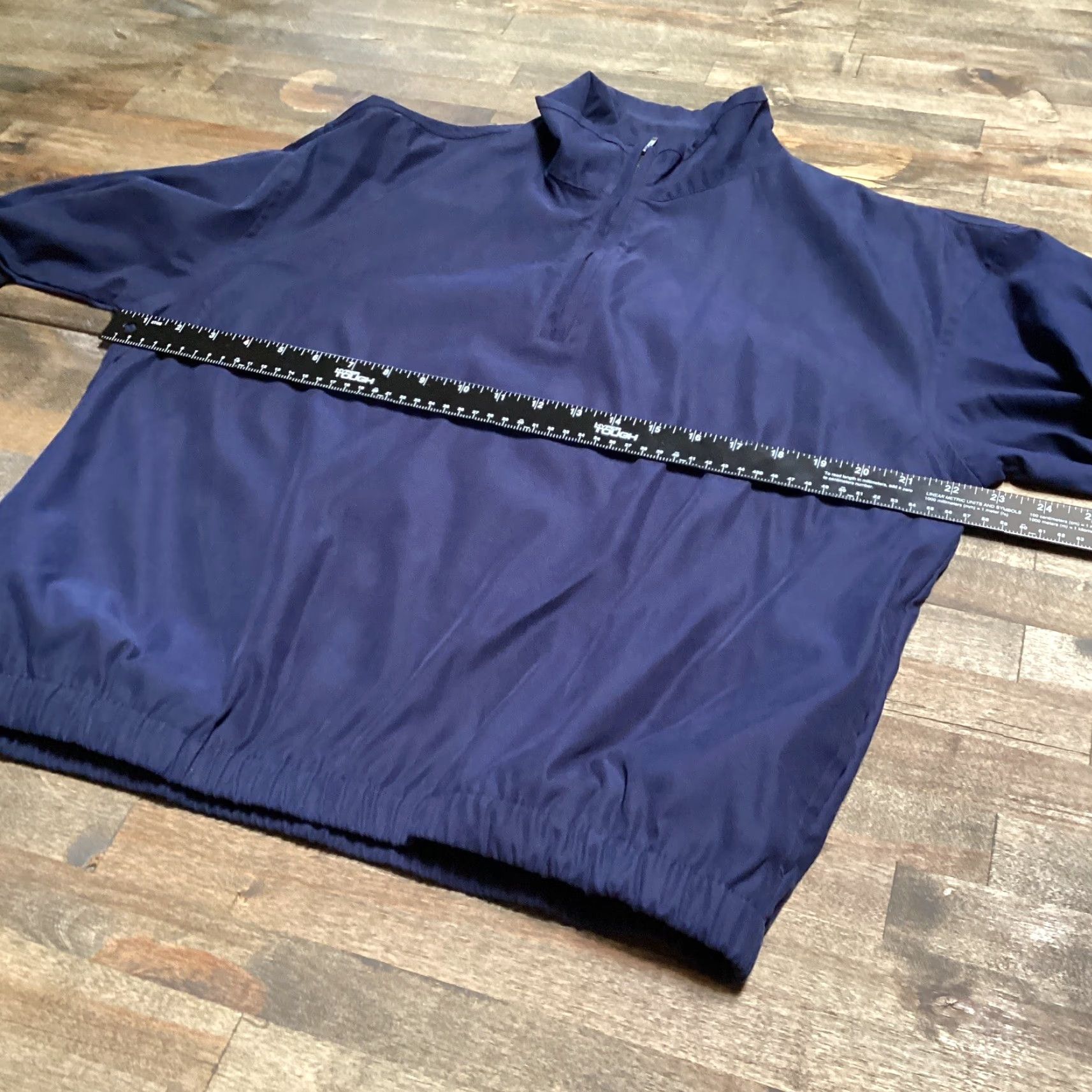 Eddie Bauer Eddie Bauer Golf Jacket Women Small Navy Blue Lightweight 1/4 Zip Pullover Size S / US 4 / IT 40 - 7 Thumbnail