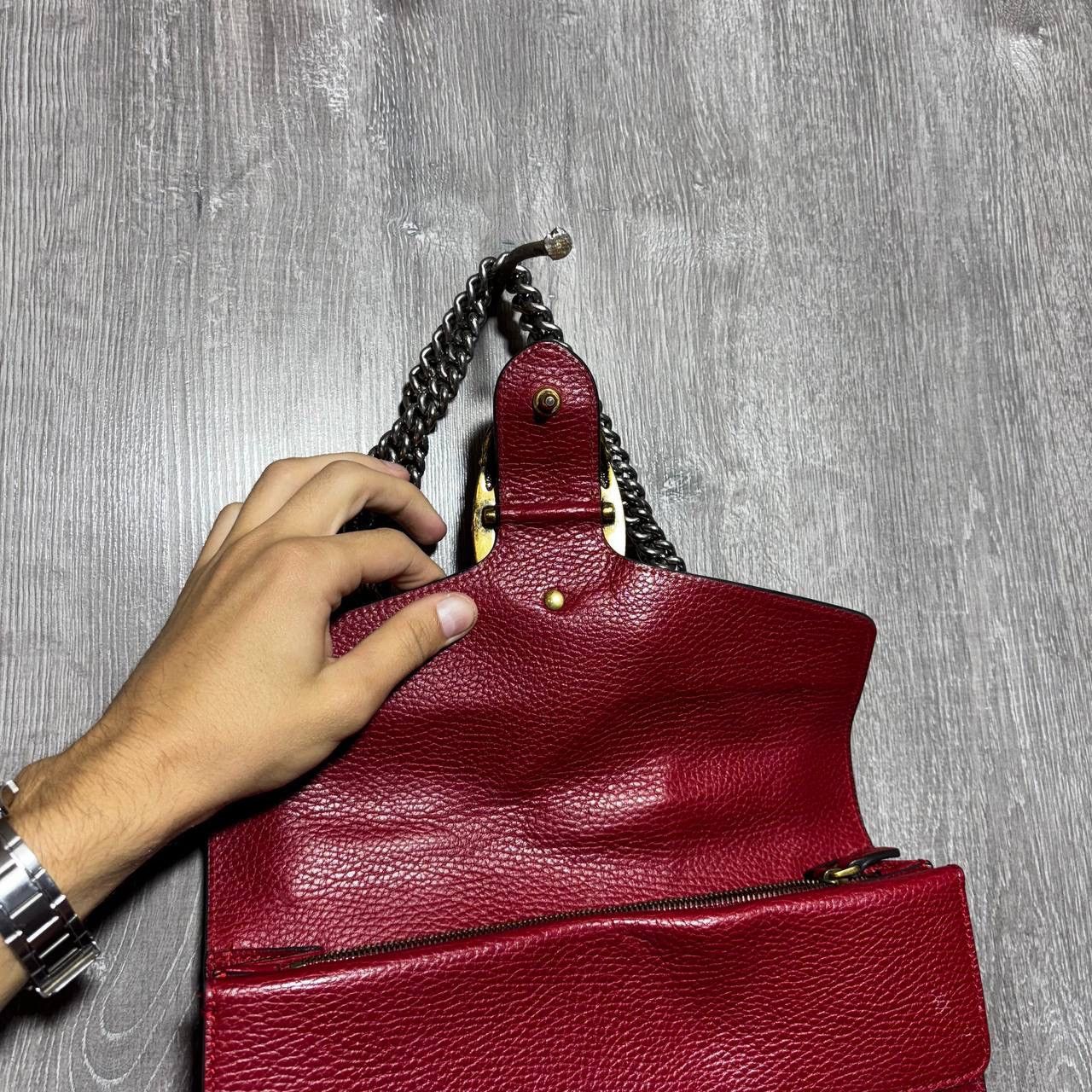 Gucci Gucci Dionysus mini bag Red Leather Authentic Size ONE SIZE - 6 Thumbnail