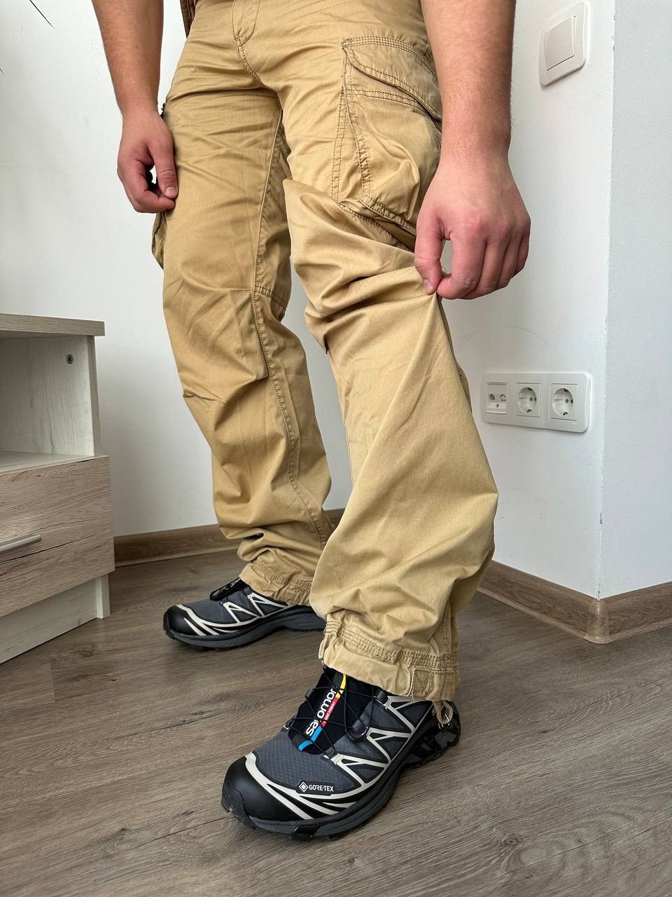 Timberland × Vintage Vintage Timberland Cargo Beige Duxbury Pants Size US 32 / EU 48 - 6 Thumbnail