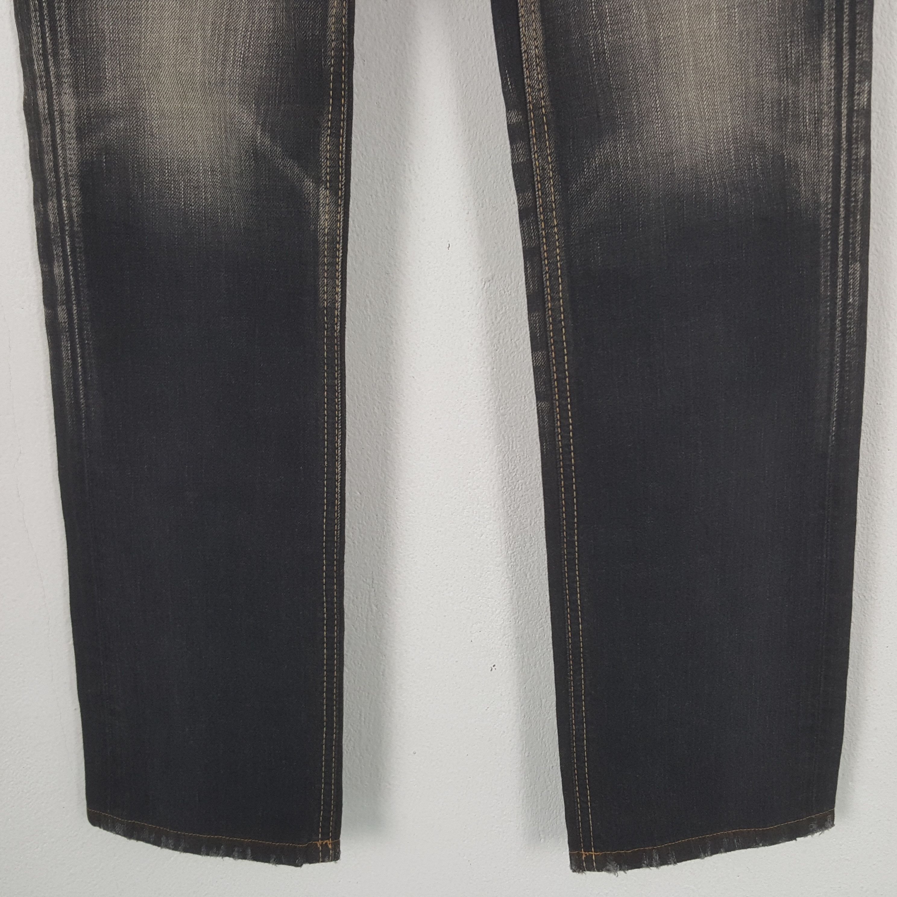 Edwin Vintage Edwin Japanese Black Denim Jeans Size 28" / US 6 / IT 42 - 3 Thumbnail