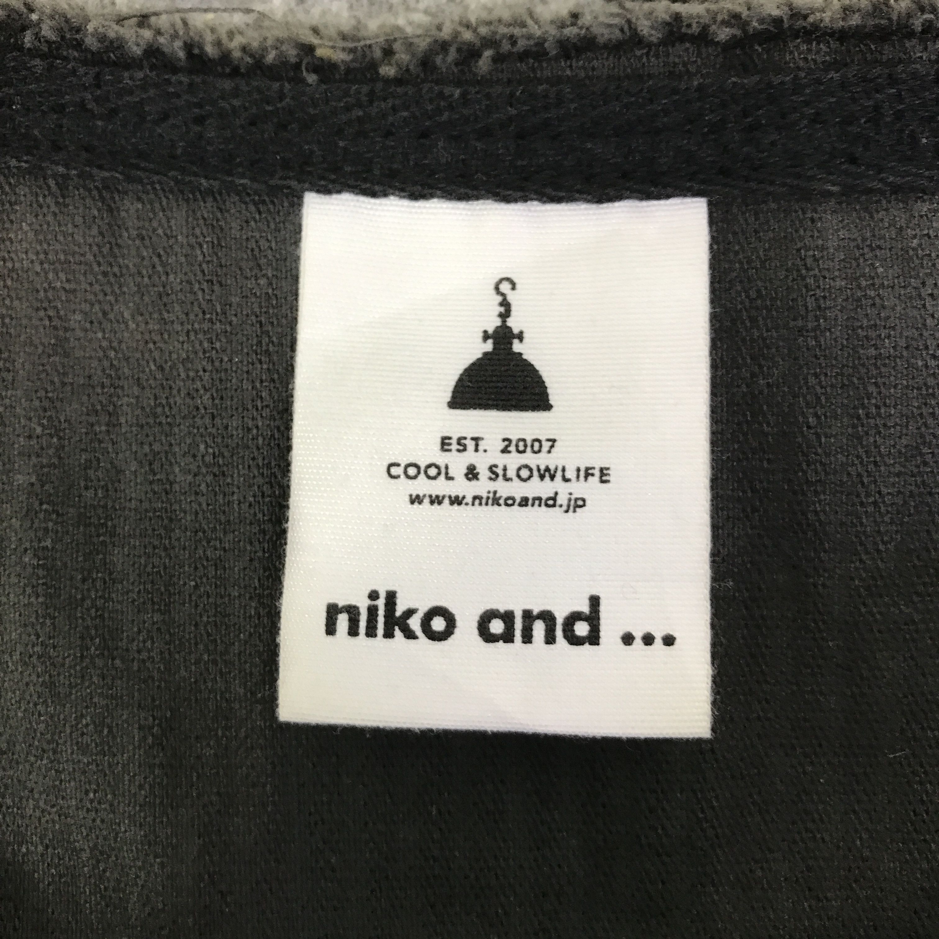 Japanese Brand NIKOAND PATCHWORD DESIGN OVERSIZE JACKET K96B2 Size US L / EU 52-54 / 3 - 9 Thumbnail