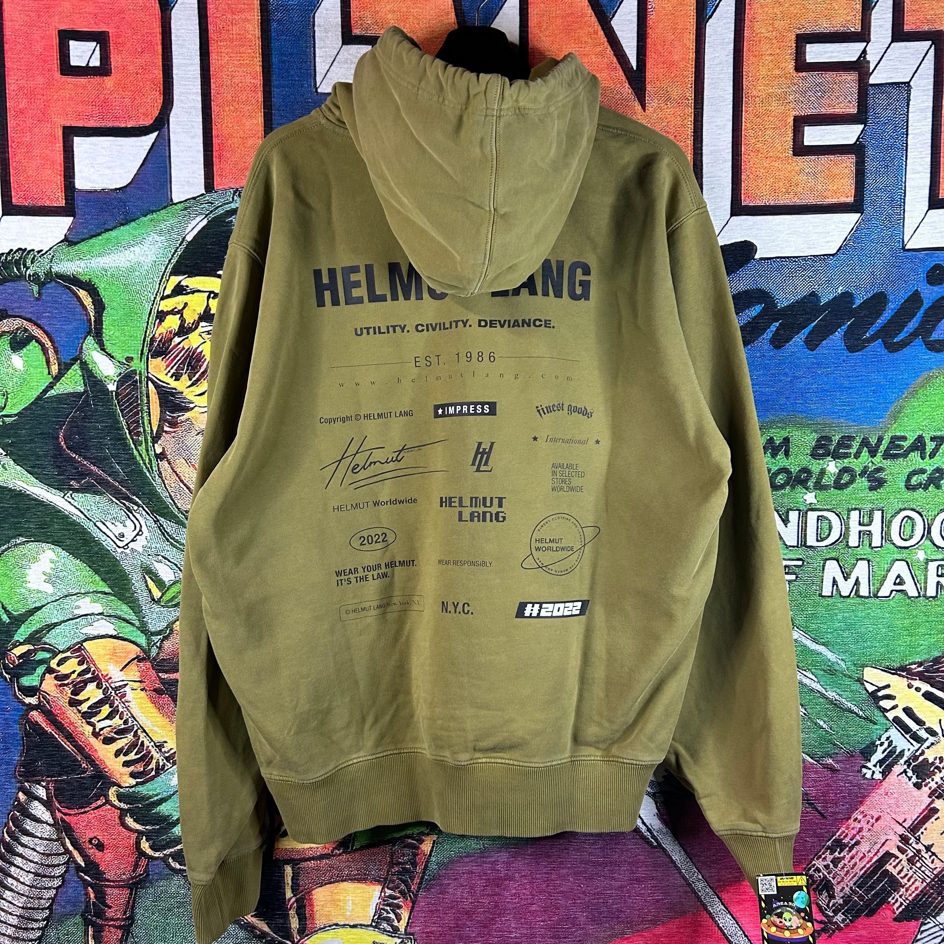 Helmut Lang Helmut Lang Assorted Hoodie Green Size XL Size US XL / EU 56 / 4 - 2 Thumbnail