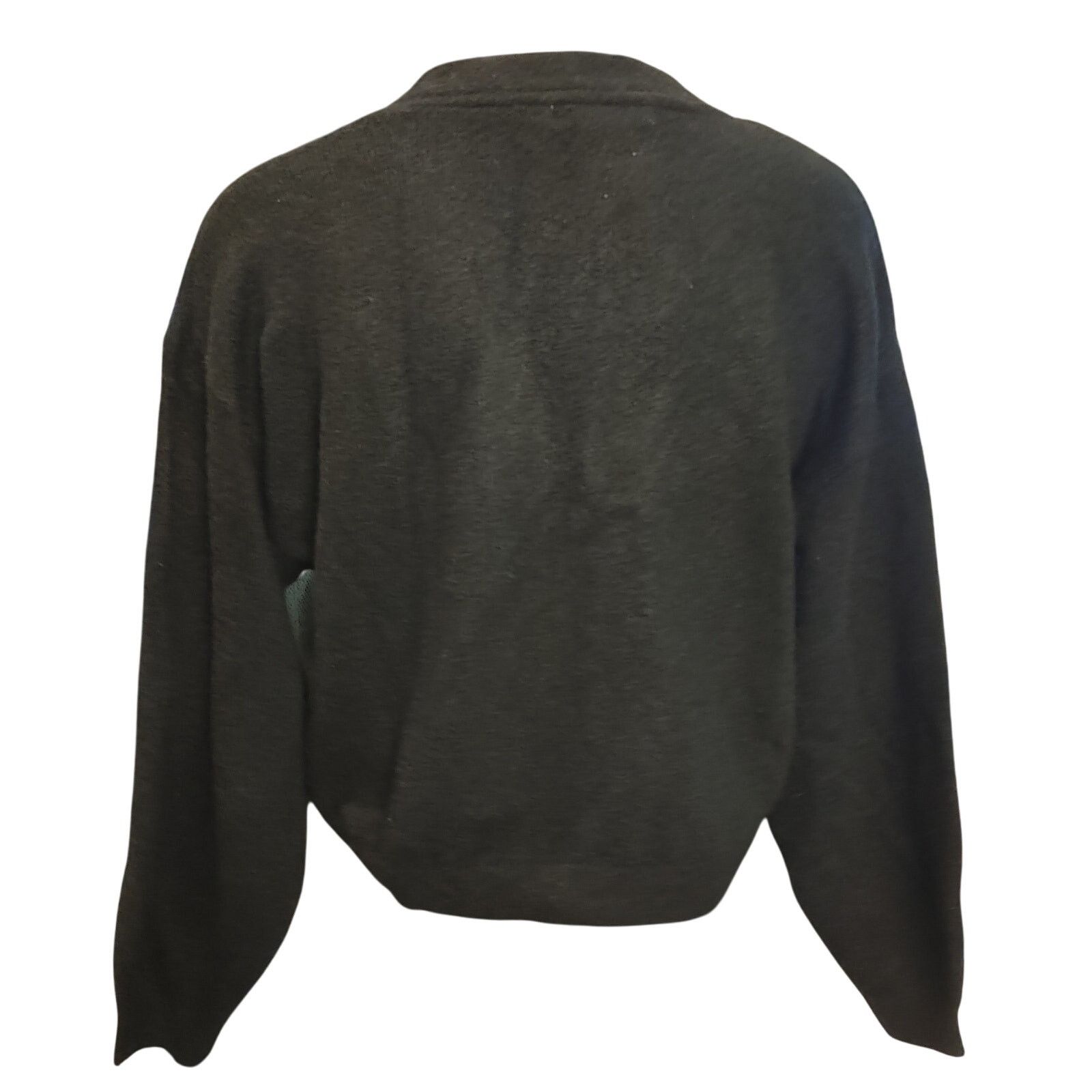 H&M H&M Women's XS Black Ribbed Knit Round Neck Sweater Size XS / US 0-2 / IT 36-38 - 2 Thumbnail