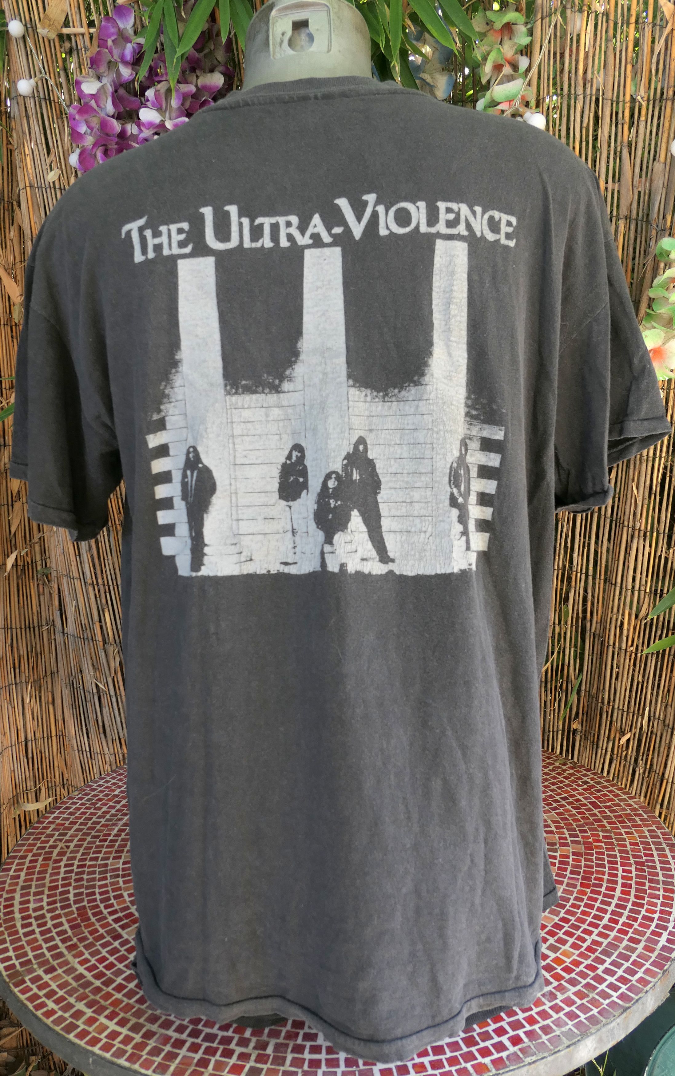 Vintage Vintage DEATH ANGEL The Ultra Violence T Shirt XL Size US XL / EU 56 / 4 - 3 Thumbnail