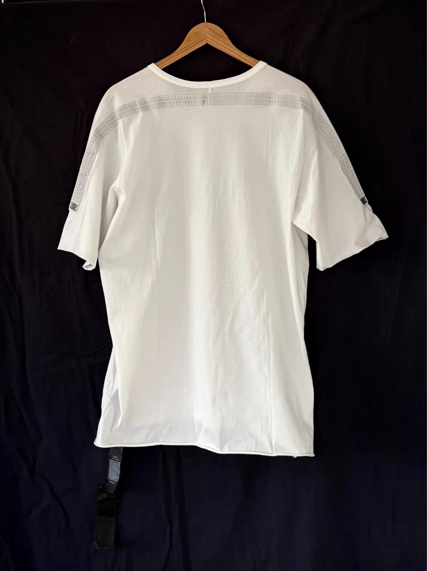Isaac Sellam Experience Isaac Sellam Men's Oversized Keel White T-Shirt Ｑ21 Size US XL / EU 56 / 4 - 2 Thumbnail