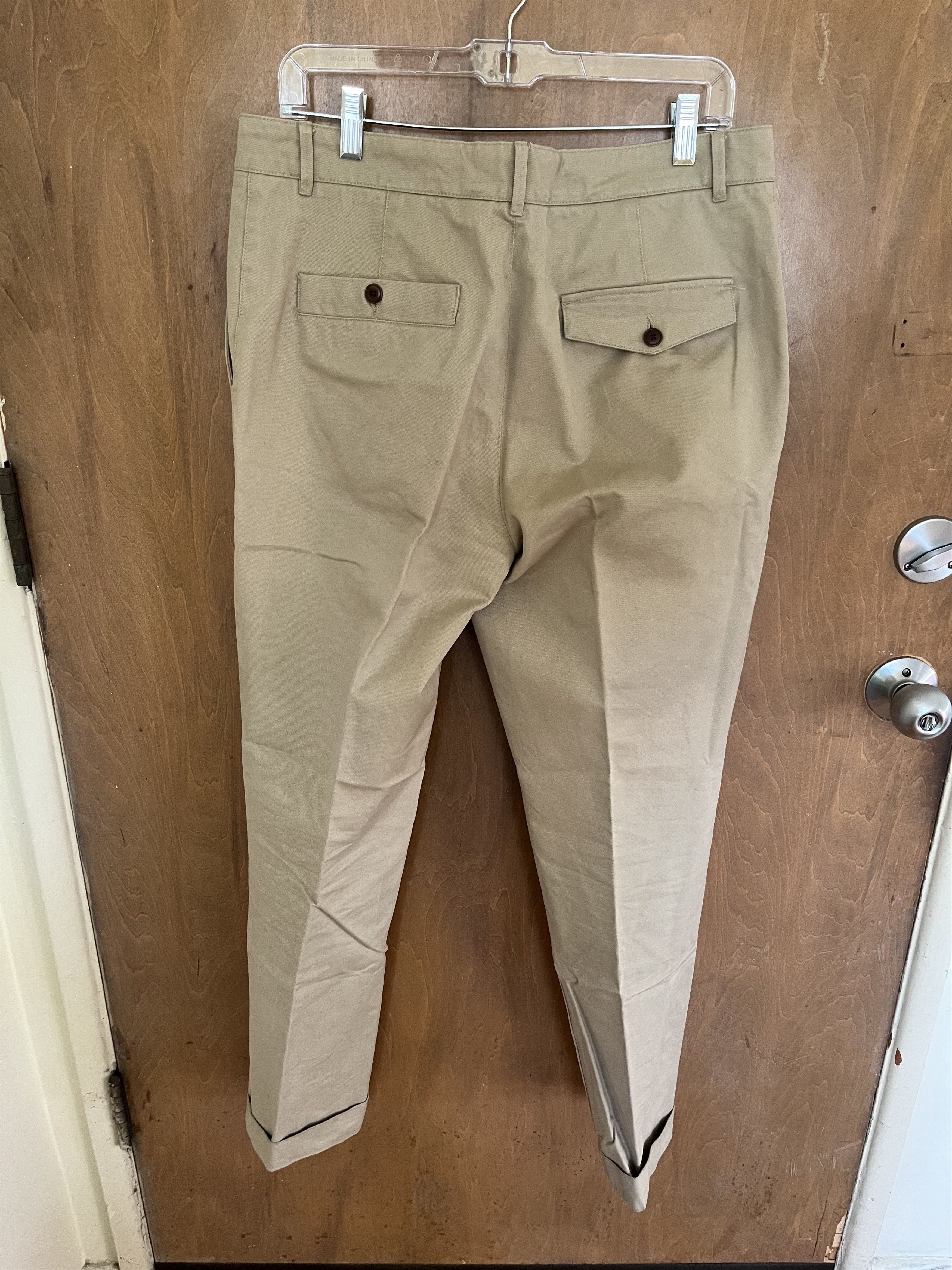 Officine Generale New Fisherman English Twill Chino Beige Size US 33 - 7 Thumbnail