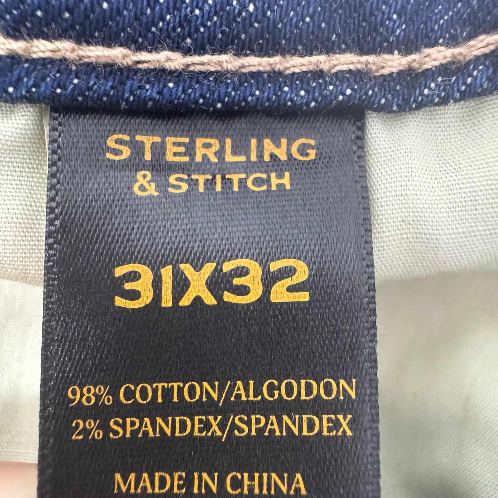 Stitch's Jeans Sterling & Stitch Flare Jeans Womens 31x32 Blue Cowgirl Boho Size 31" - 10 Thumbnail
