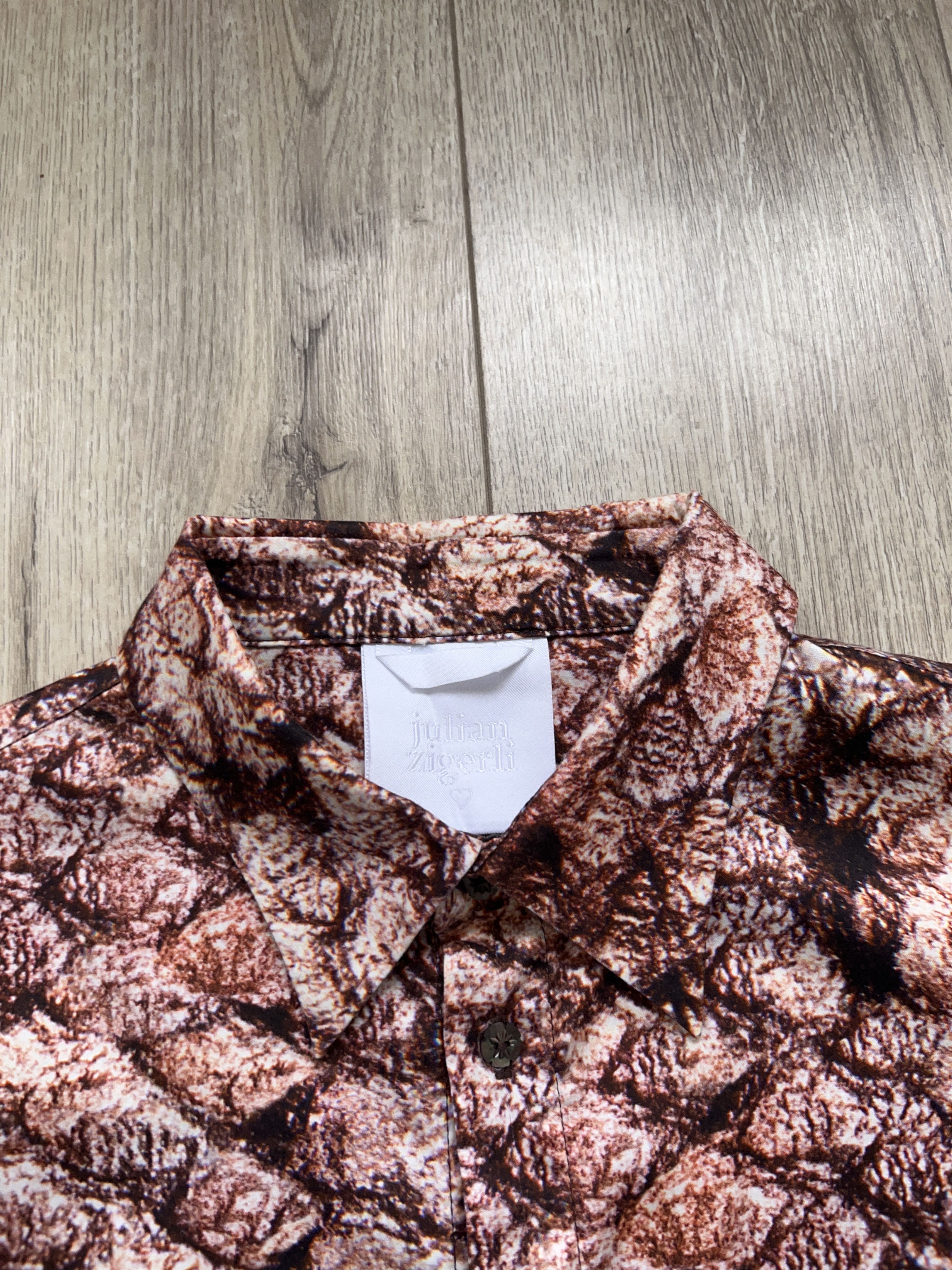 Julian Zigerli Julian Zigerli Button Up Shirt Long Sleeve Snake Size S Size US S / EU 44-46 / 1 - 2 Thumbnail