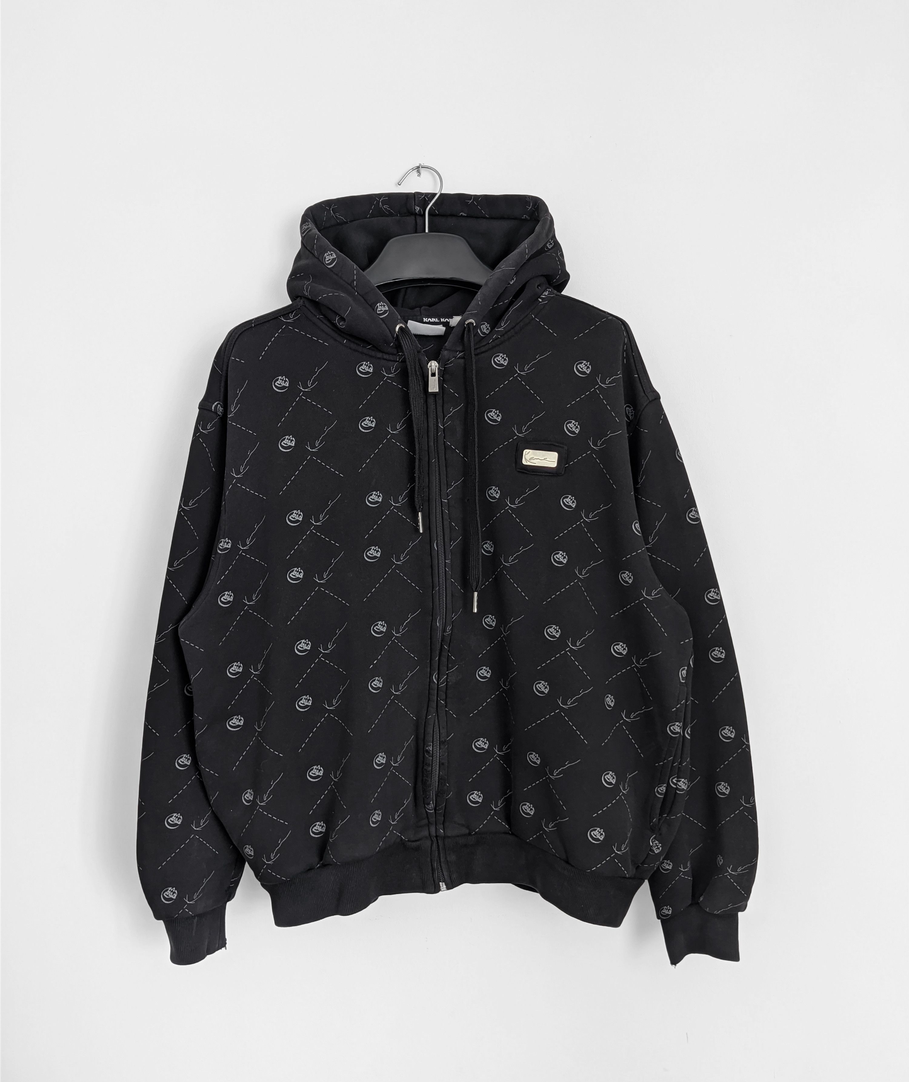 Karl Kani × Streetwear × Vintage KARL KANI VINTAGE 90S ZIP