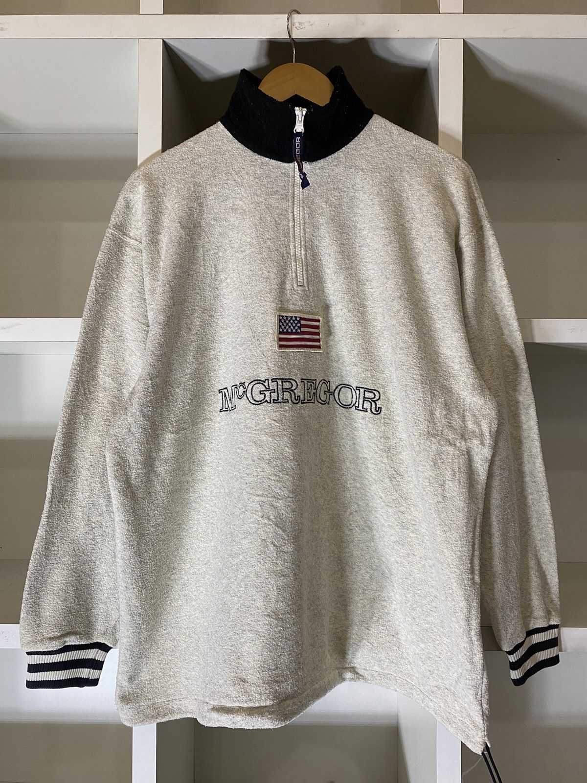 McGregor × Vintage Vintage Mcgregor Fleece Sweater Size US XL / EU 56 / 4 - 3 Thumbnail