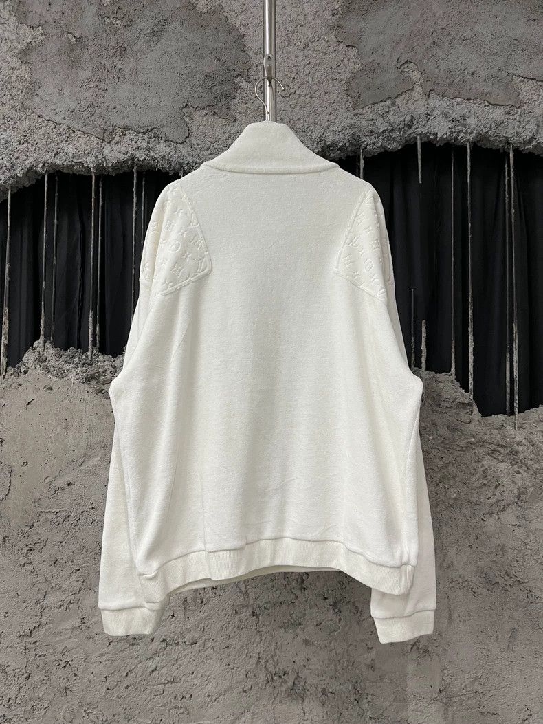 Louis Vuitton Louis Vuitton Velvet half zip sweatshirt Size US L / EU 52-54 / 3 - 2 Thumbnail