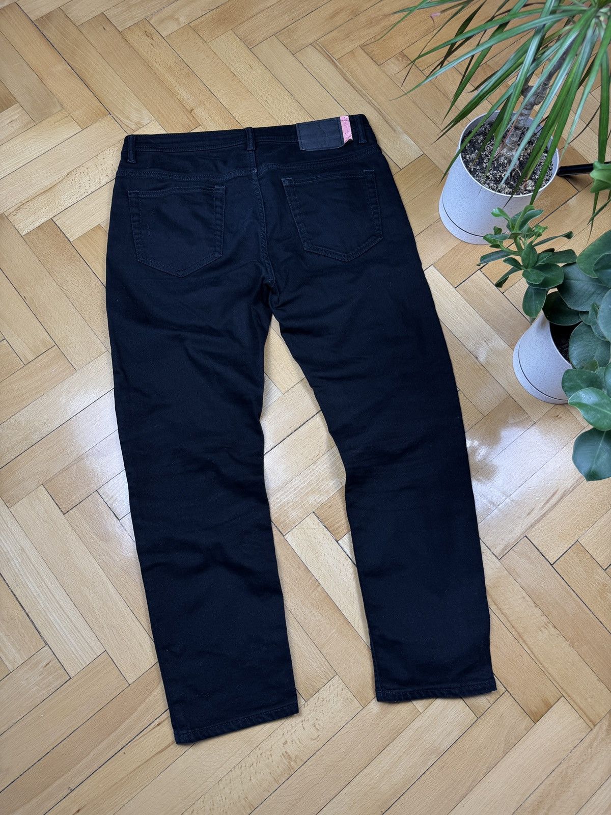 Acne Studios Acne Studios River Stay Black Pants Size US 32 / EU 48 - 2 Thumbnail