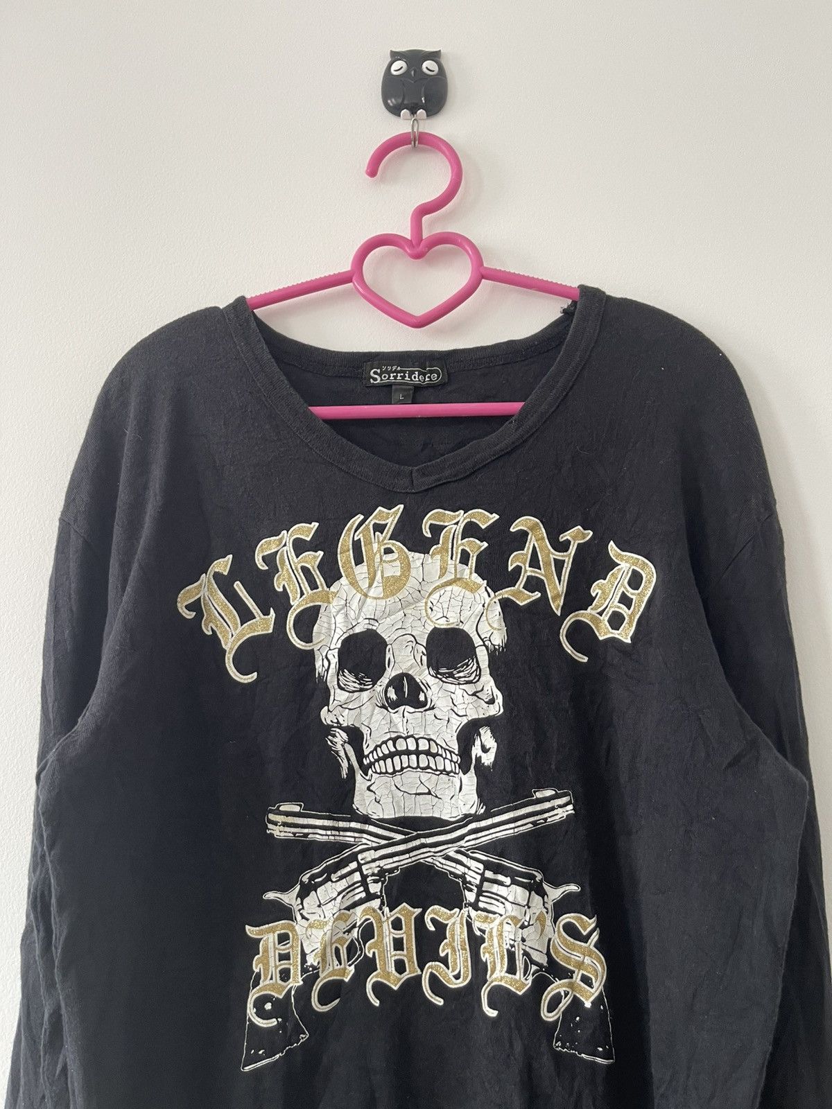 14th Addiction Rare Vintage SORRIDERE Skull Punk Lgb Hysteric ifsixwasnine Size US L / EU 52-54 / 3 - 2 Thumbnail