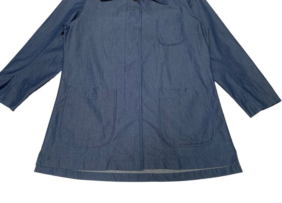Vintage × Vivienne Westwood Rare Vintage Vivienne Westwood Italy Trench Coat Denim 1990s Size US L / EU 52-54 / 3 - 5 Thumbnail