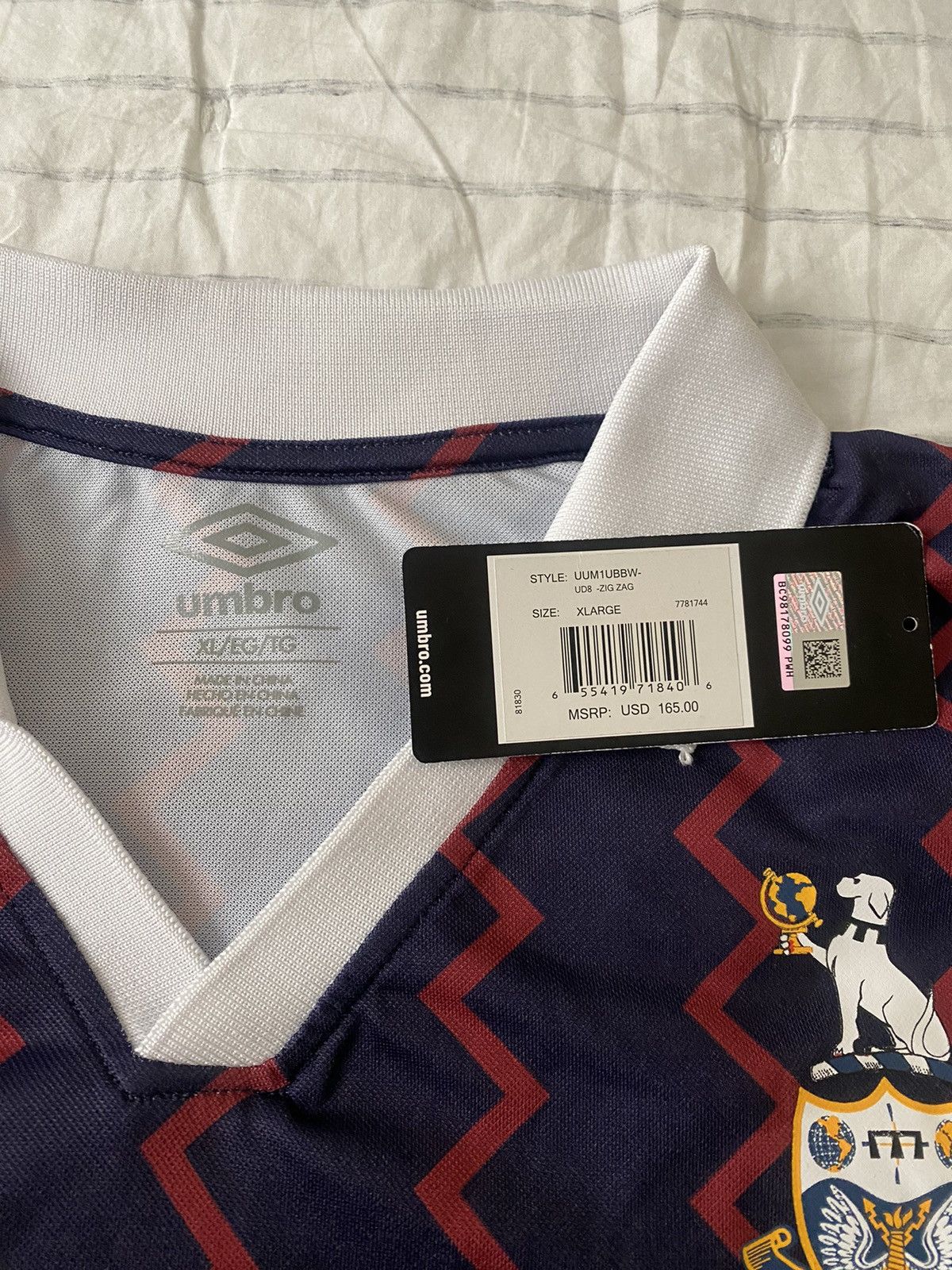 Rowing Blazers × Umbro Rowing Blazers x Umbro Zig Zag Soccer Jersey XL Size US XL / EU 56 / 4 - 6 Thumbnail