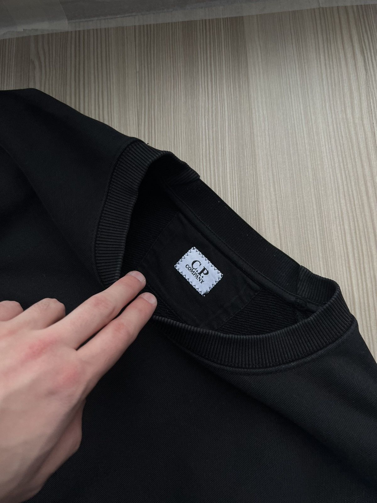 C.P. Company C.P. Company Patch Work Custom Black Sweatshirt Size US L / EU 52-54 / 3 - 3 Thumbnail
