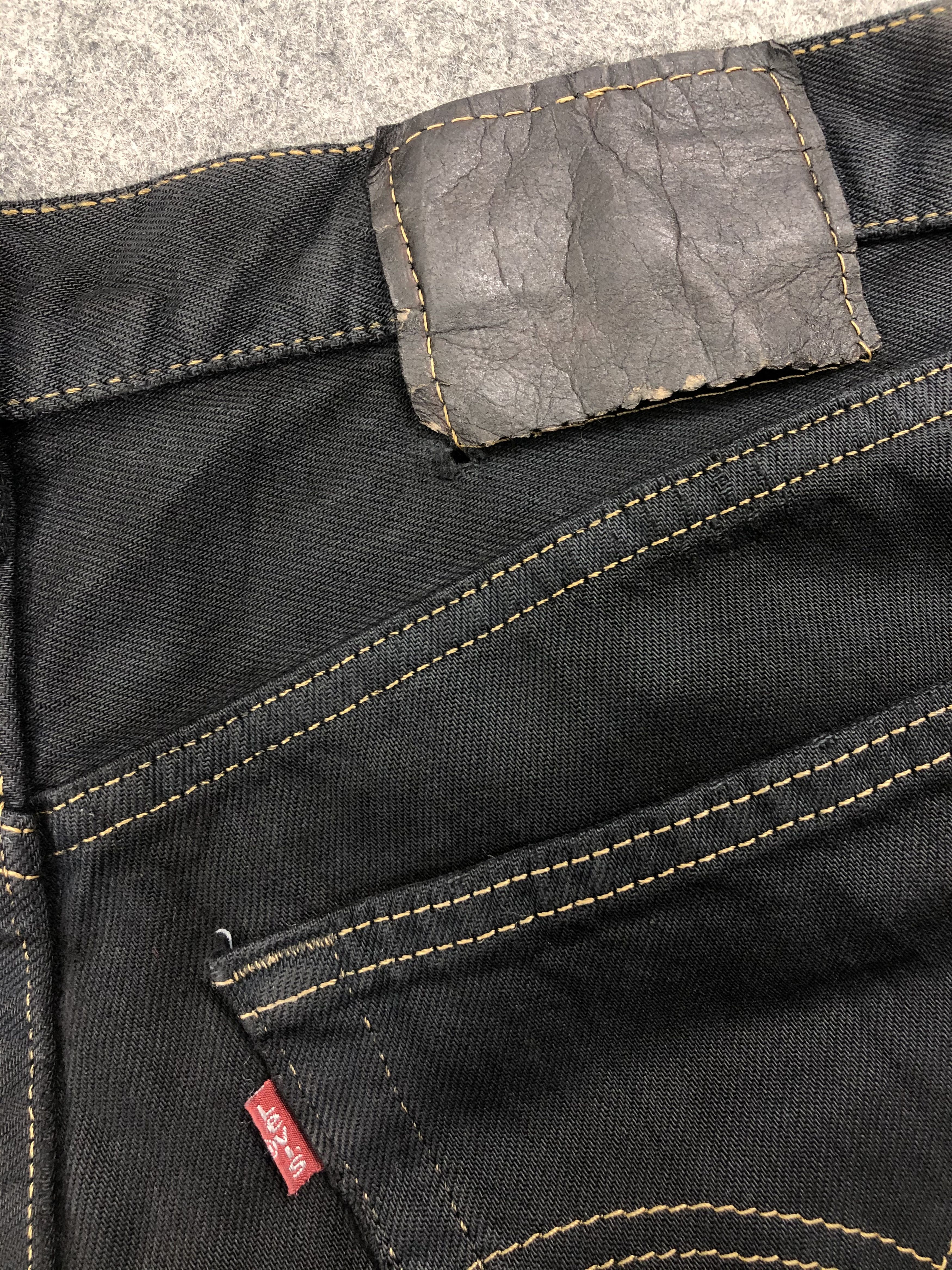 Levi's 90s Vintage Levi's 501 USA Black Jeans 30x32 Denim -JN1117 Size US 30 / EU 46 - 10 Thumbnail