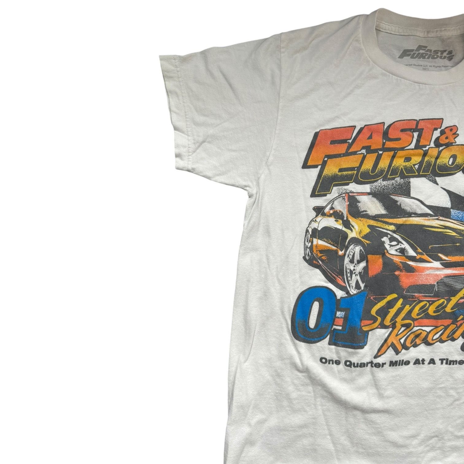 Universal Studios Universal Fast & Furious Street Racing Graphic T Shirt Small Size US S / EU 44-46 / 1 - 3 Thumbnail