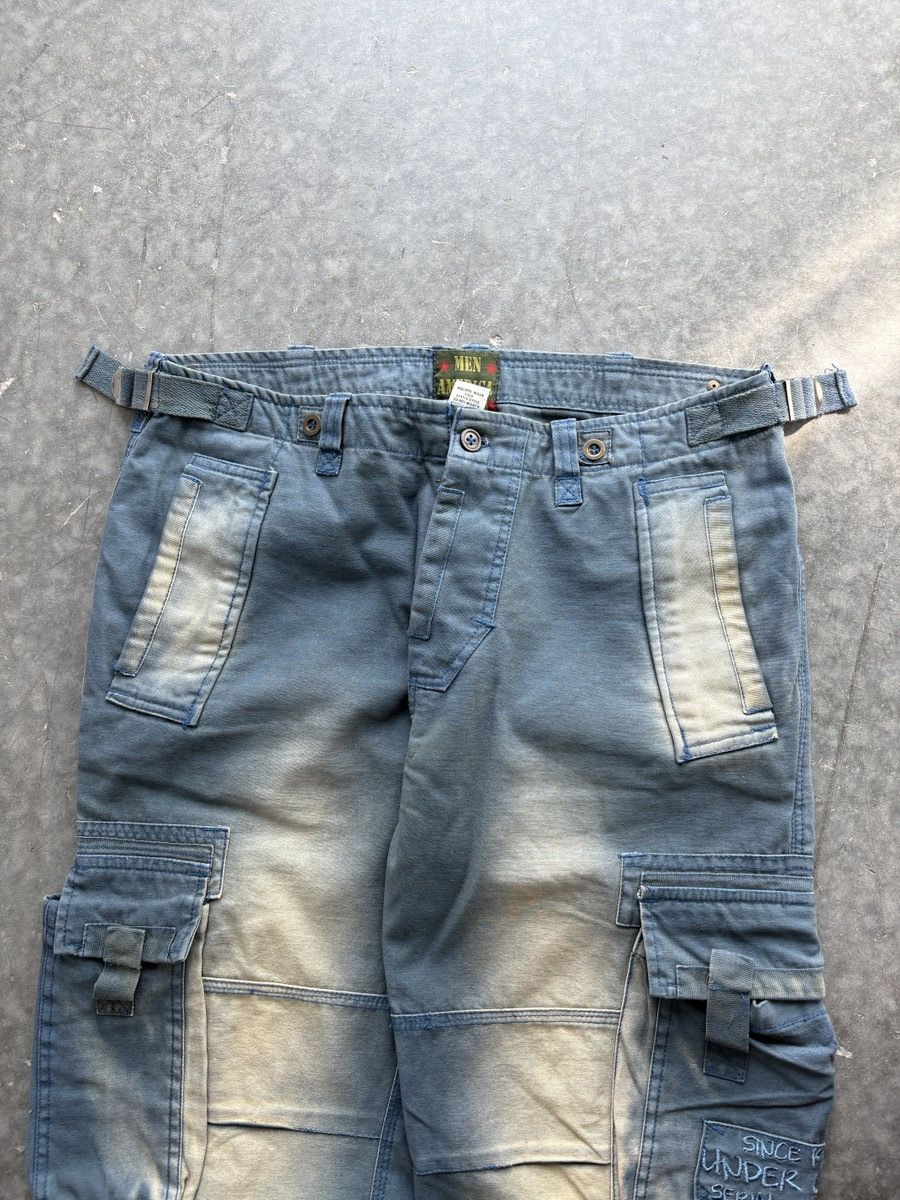 Vintage Vintage Y2K Baggy Cargo Pants Faded Skater 32x32 Size US 32 / EU 48 - 5 Thumbnail
