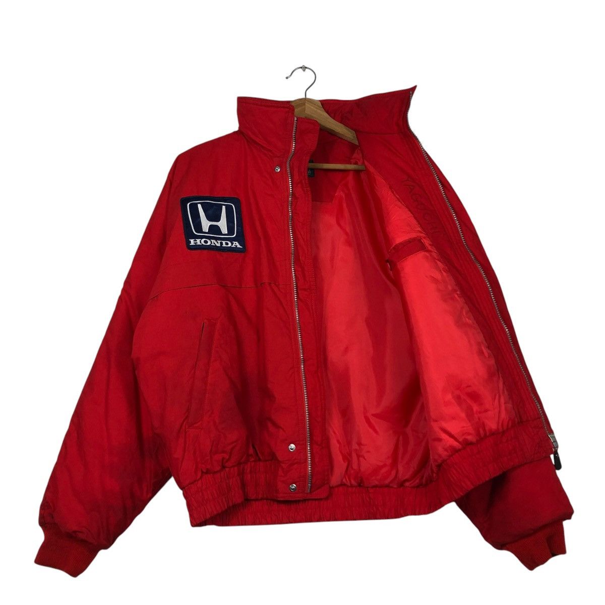 Honda 🔥VINTAGE BOMBER JACKET HONDA COLLECTION BIG LOGO Size US L / EU 52-54 / 3 - 11 Thumbnail
