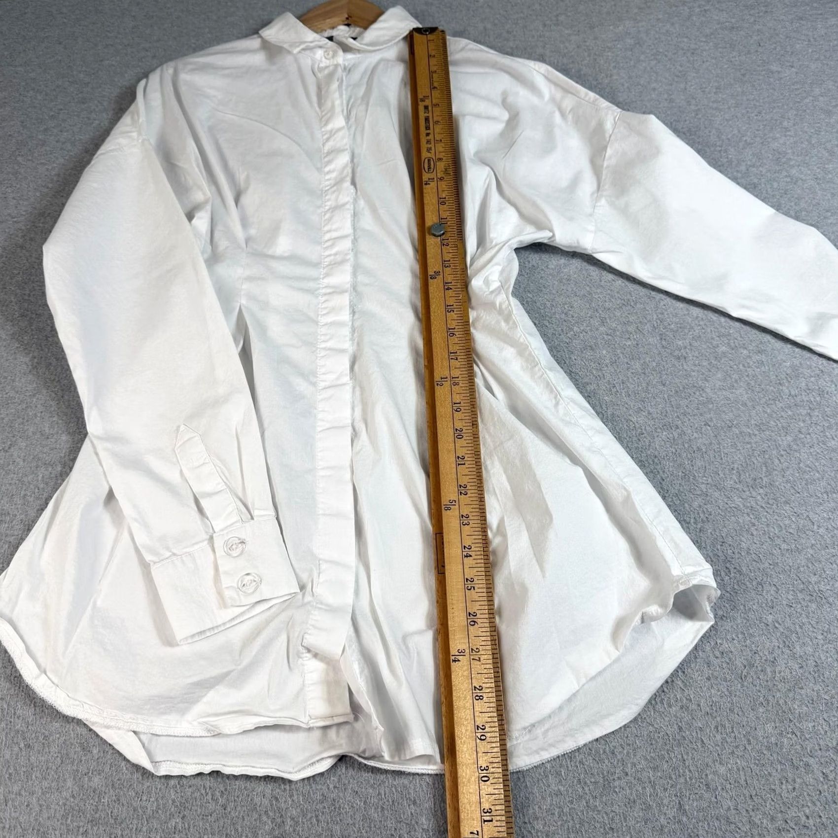 Vintage OW Intimates Ella Shirt Dress Women Small White Pleated Schoolgirl Quiet Luxury Shirt Dress Women Small White Pleated Size S / US 4 / IT 40 - 6 Thumbnail