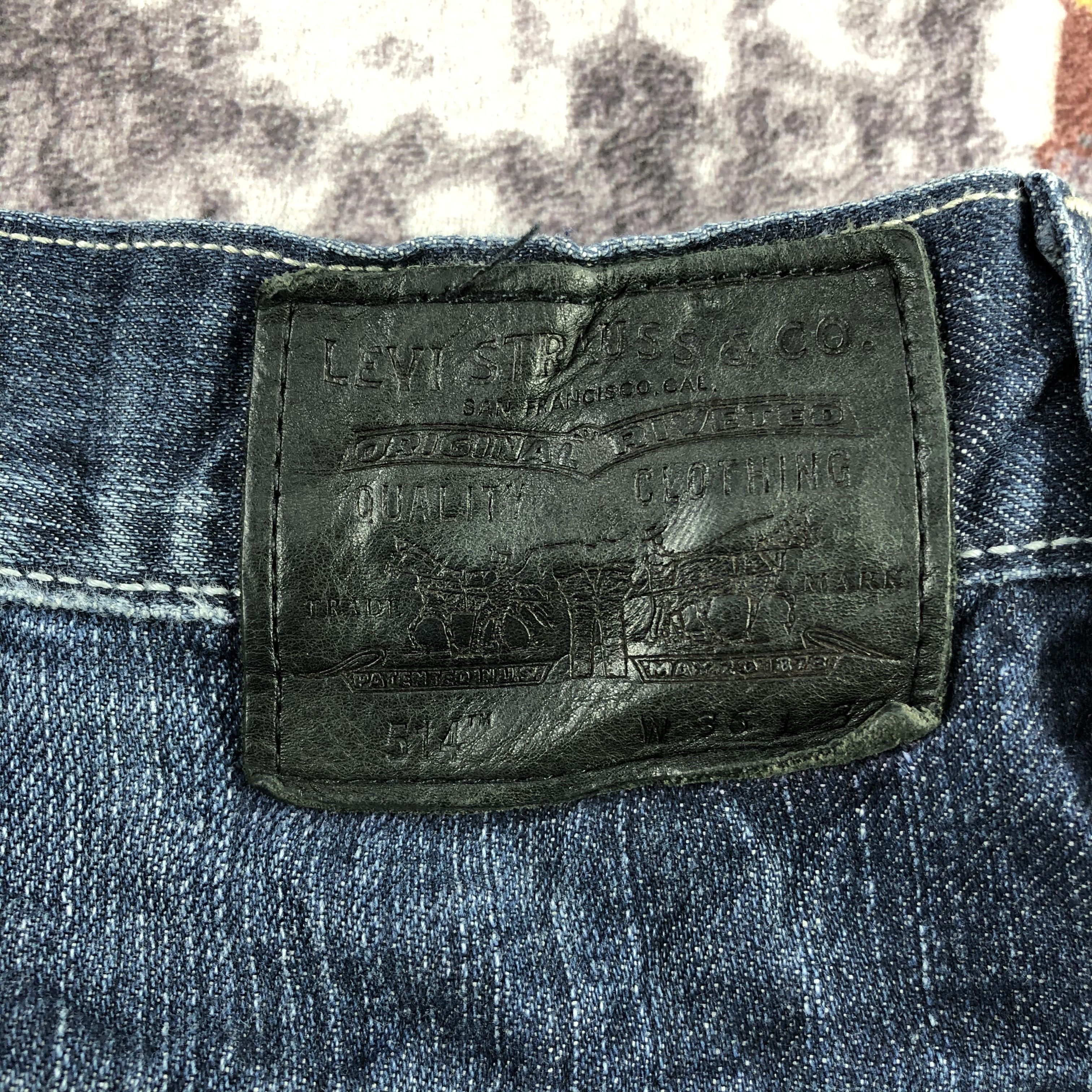 Levi's × Vintage Vintage Blue Wash Levis 514 Jeans-JM3125 Size US 38 / EU 54 - 7 Thumbnail